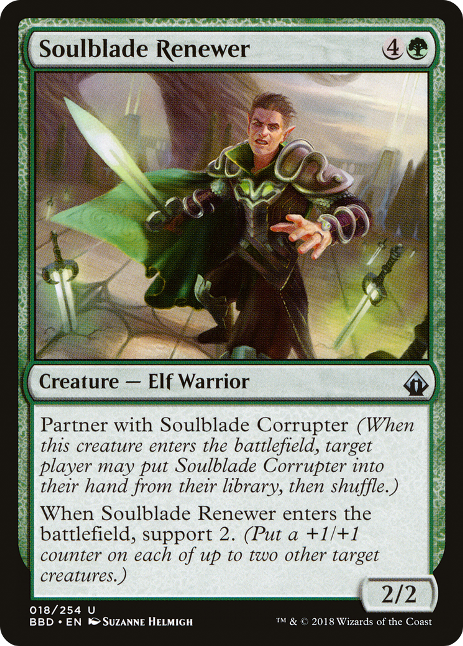 Soulblade Renewer — Battlebond — Magic: The Gathering