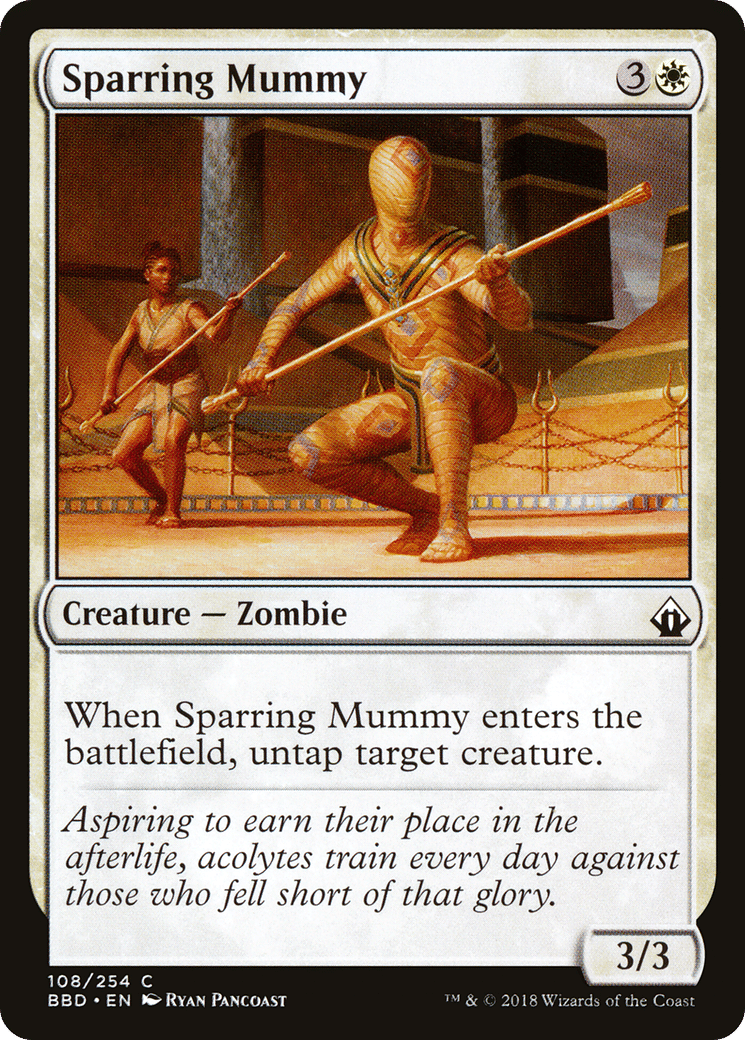 Sparring Mummy — Battlebond — Magic: The Gathering
