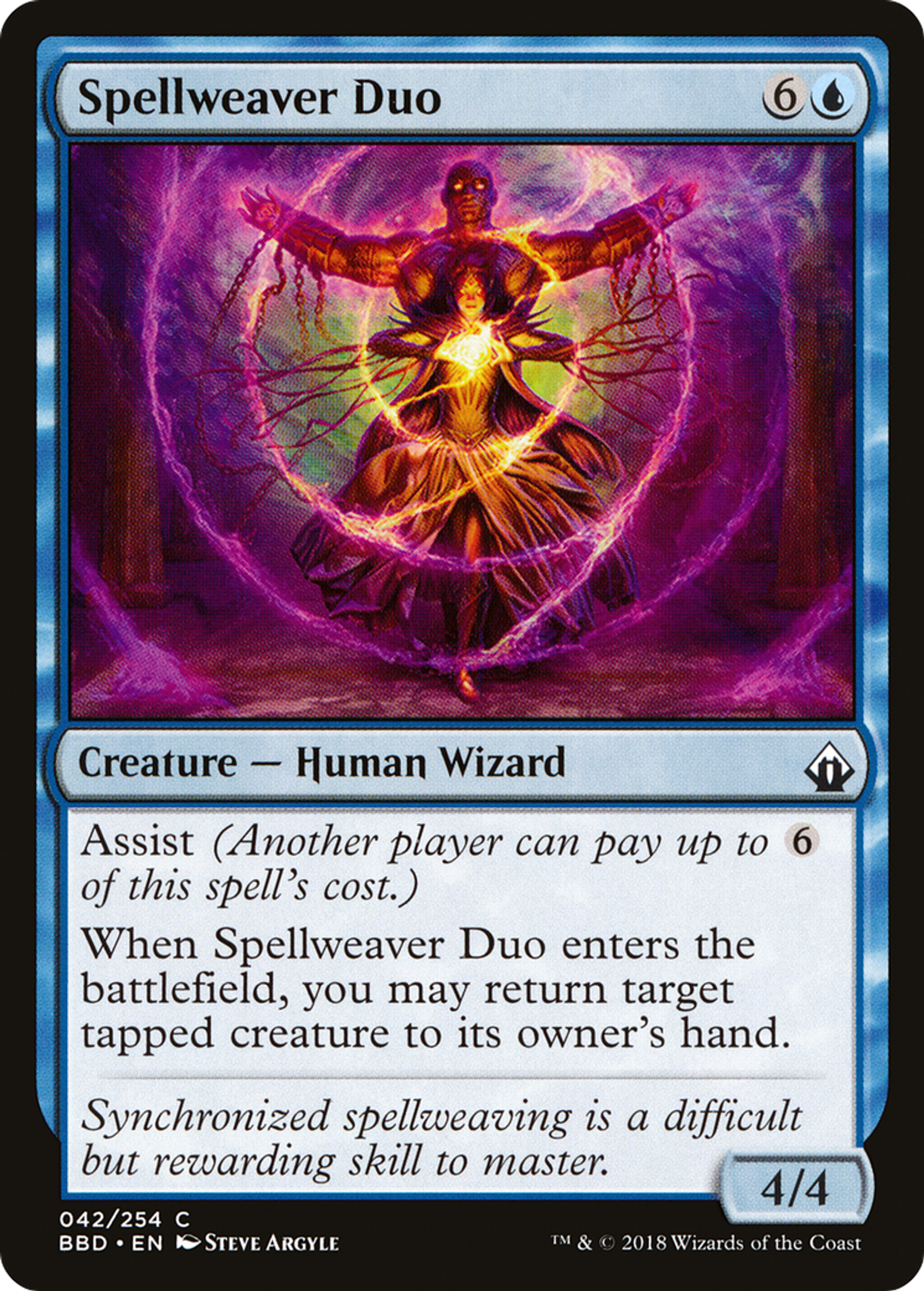 Spellweaver Duo — Battlebond — Magic: The Gathering
