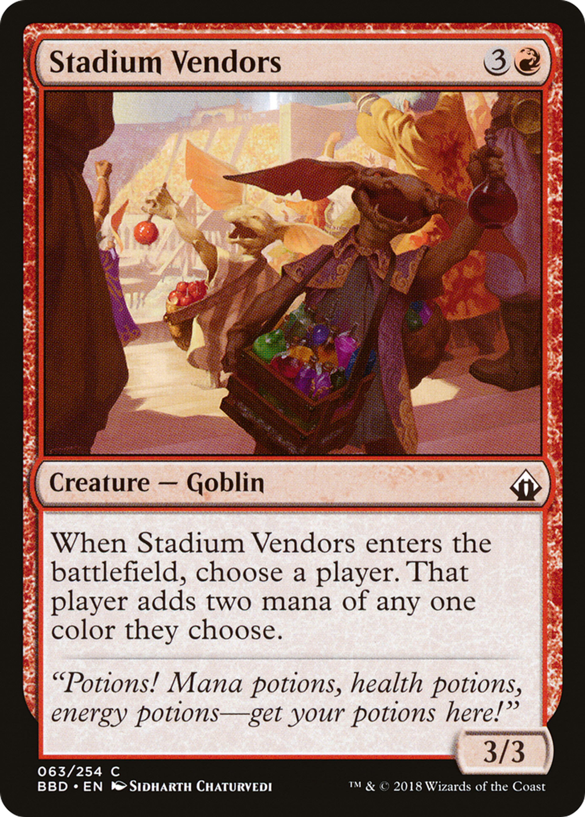 Stadium Vendors — Battlebond — Magic: The Gathering