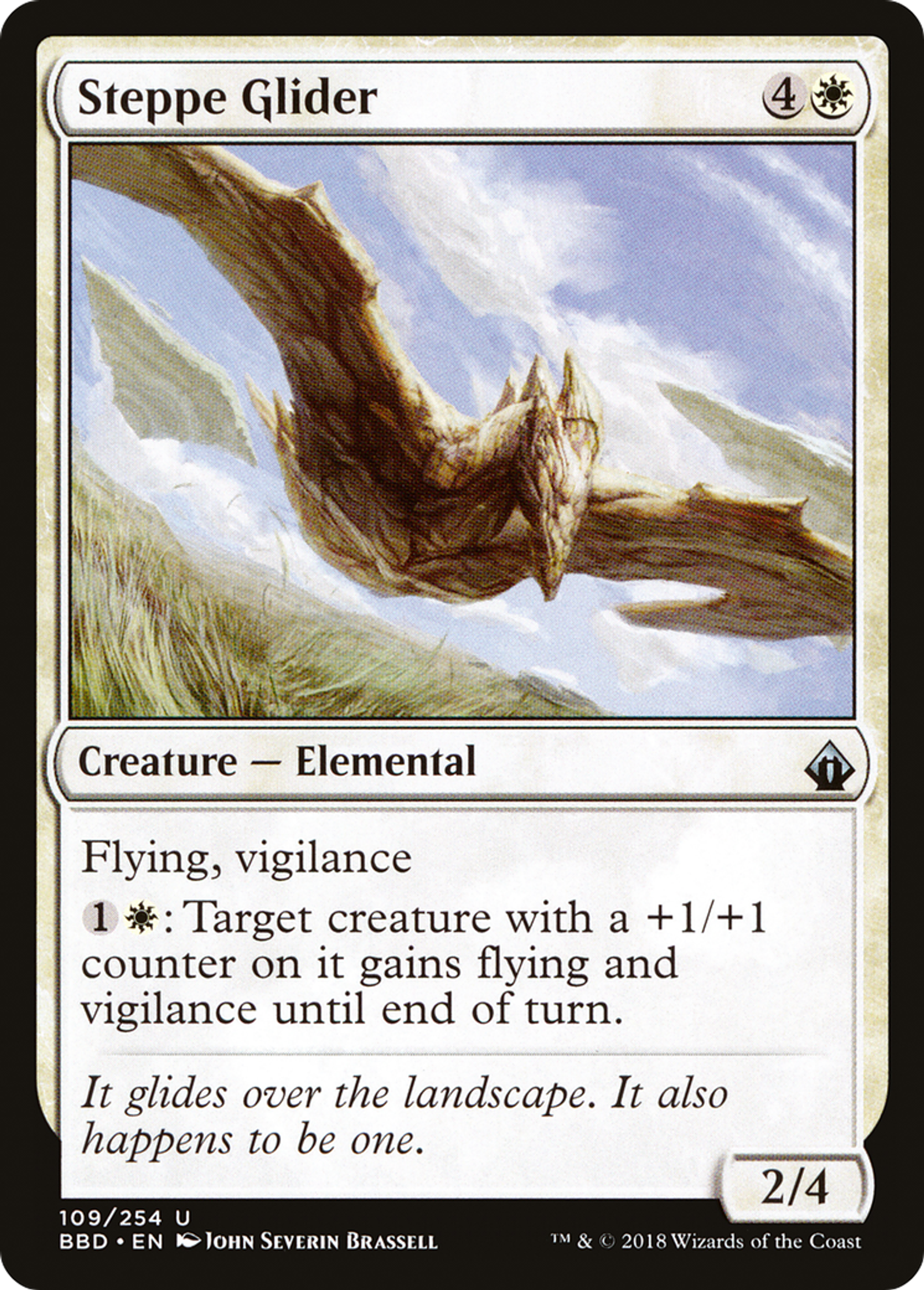 Steppe Glider — Battlebond — Magic: The Gathering