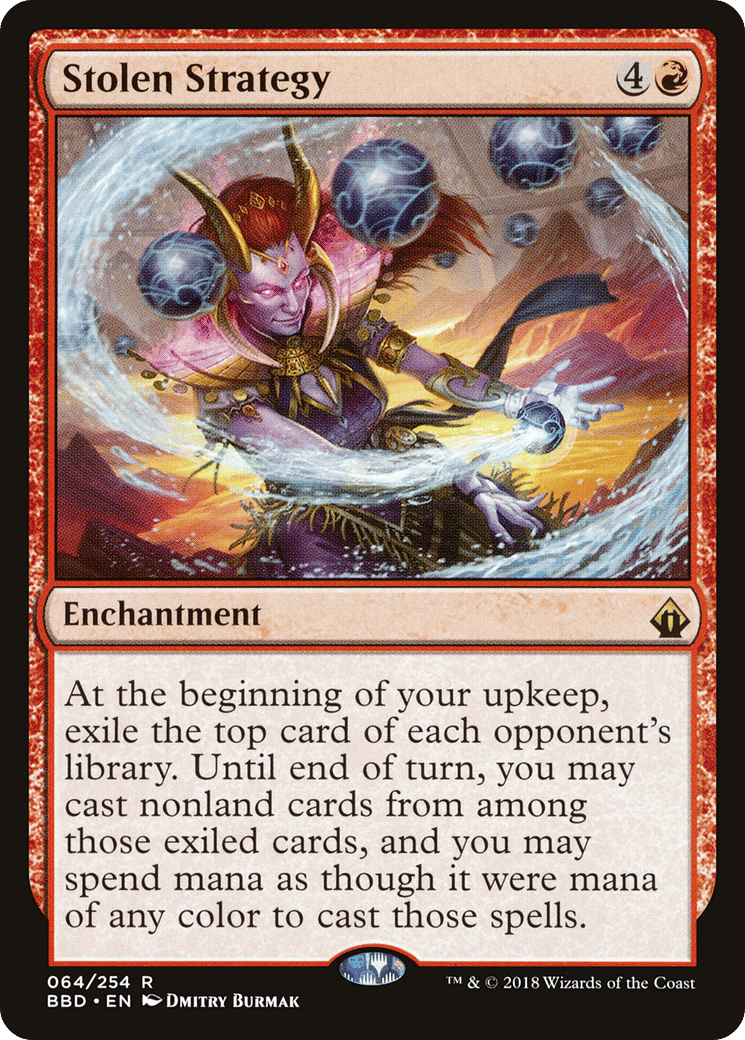 Stolen Strategy — Battlebond — Magic: The Gathering