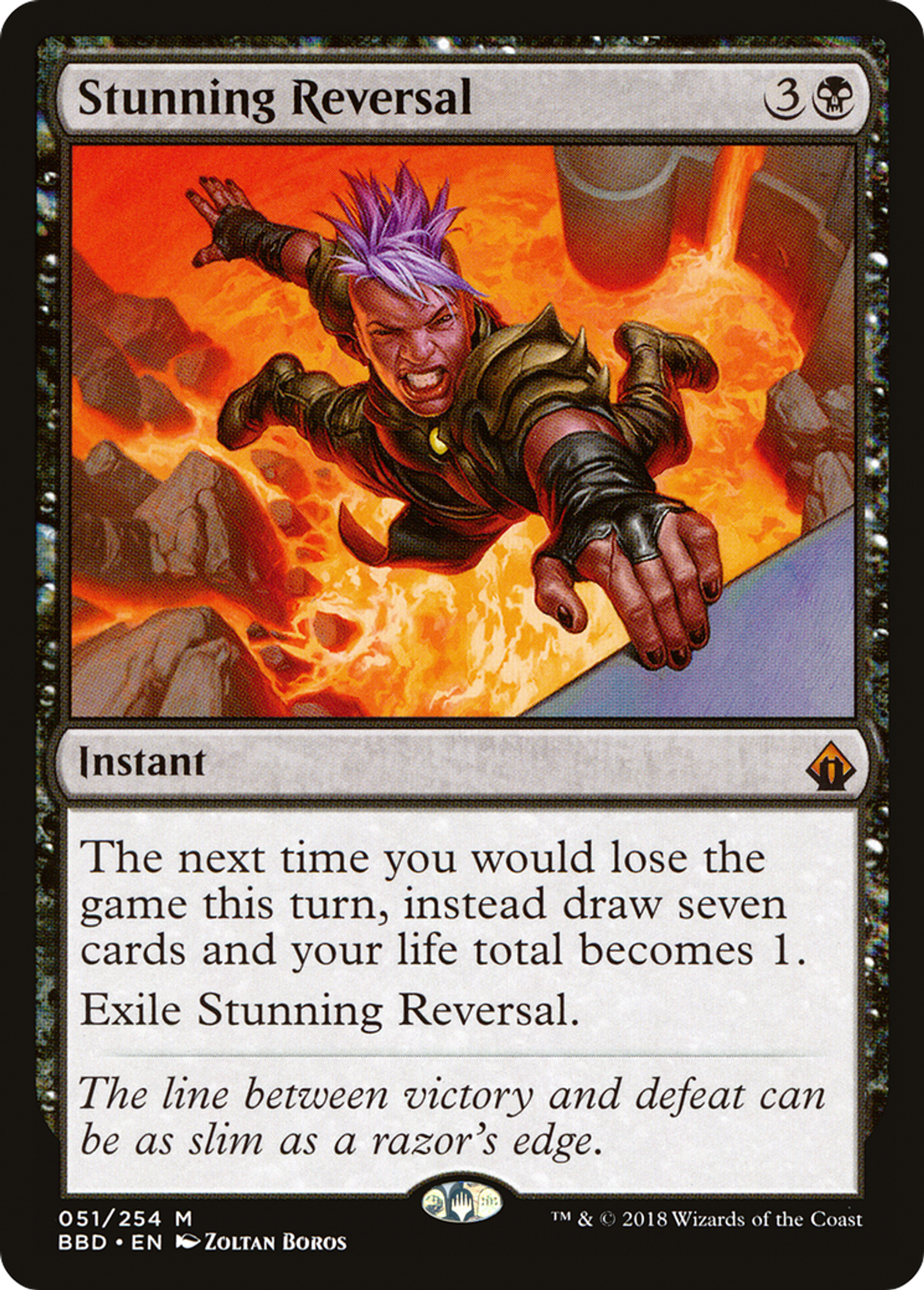 Stunning Reversal — Battlebond — Magic: The Gathering