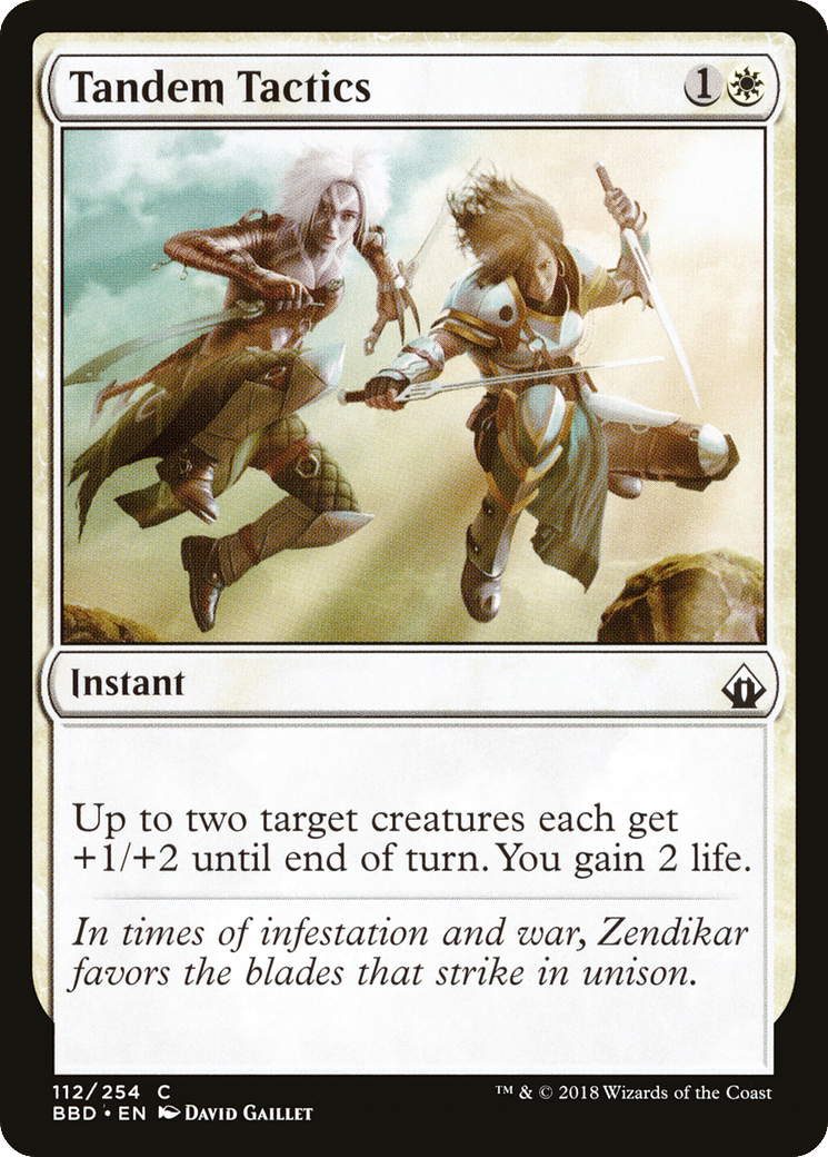 Tandem Tactics — Battlebond — Magic: The Gathering