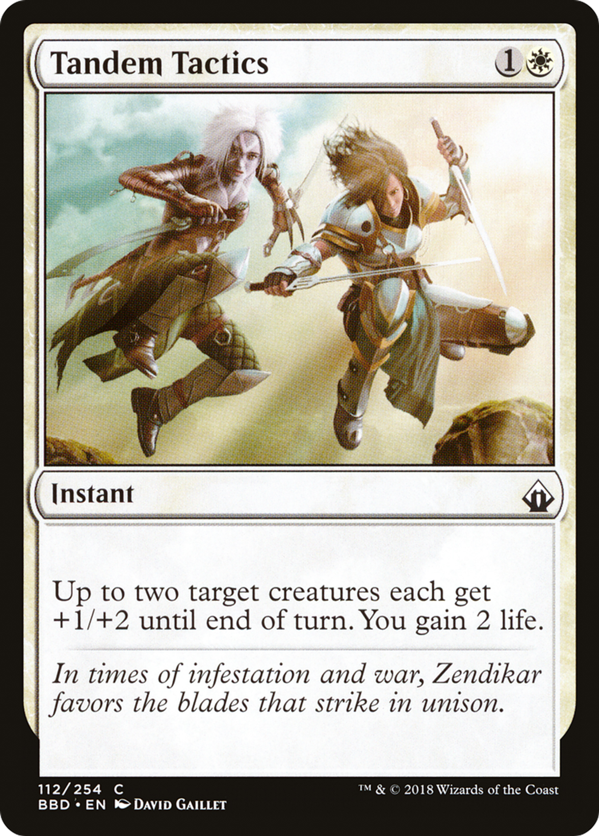 Tandem Tactics — Battlebond — Magic: The Gathering