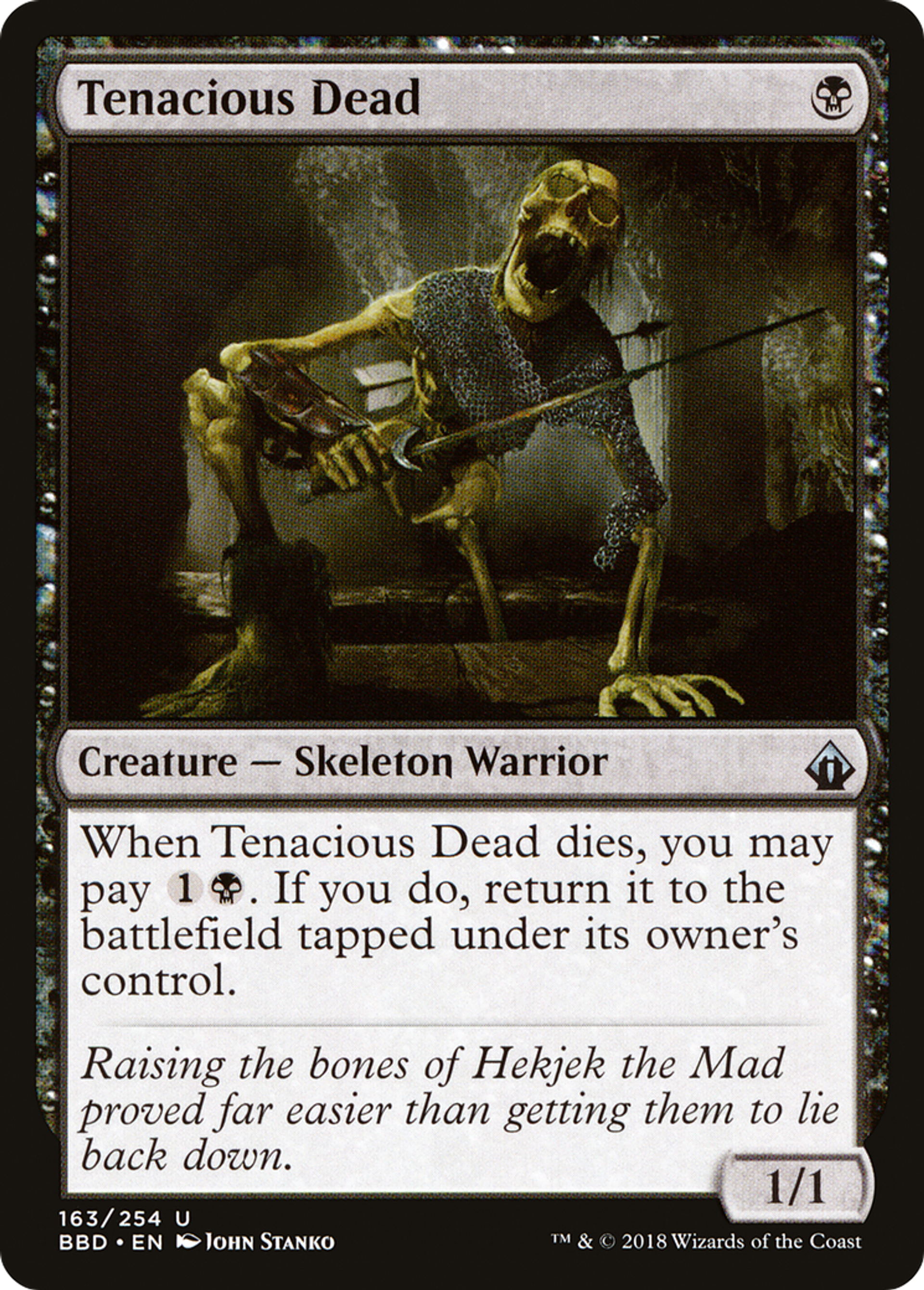 Tenacious Dead — Battlebond — Magic: The Gathering