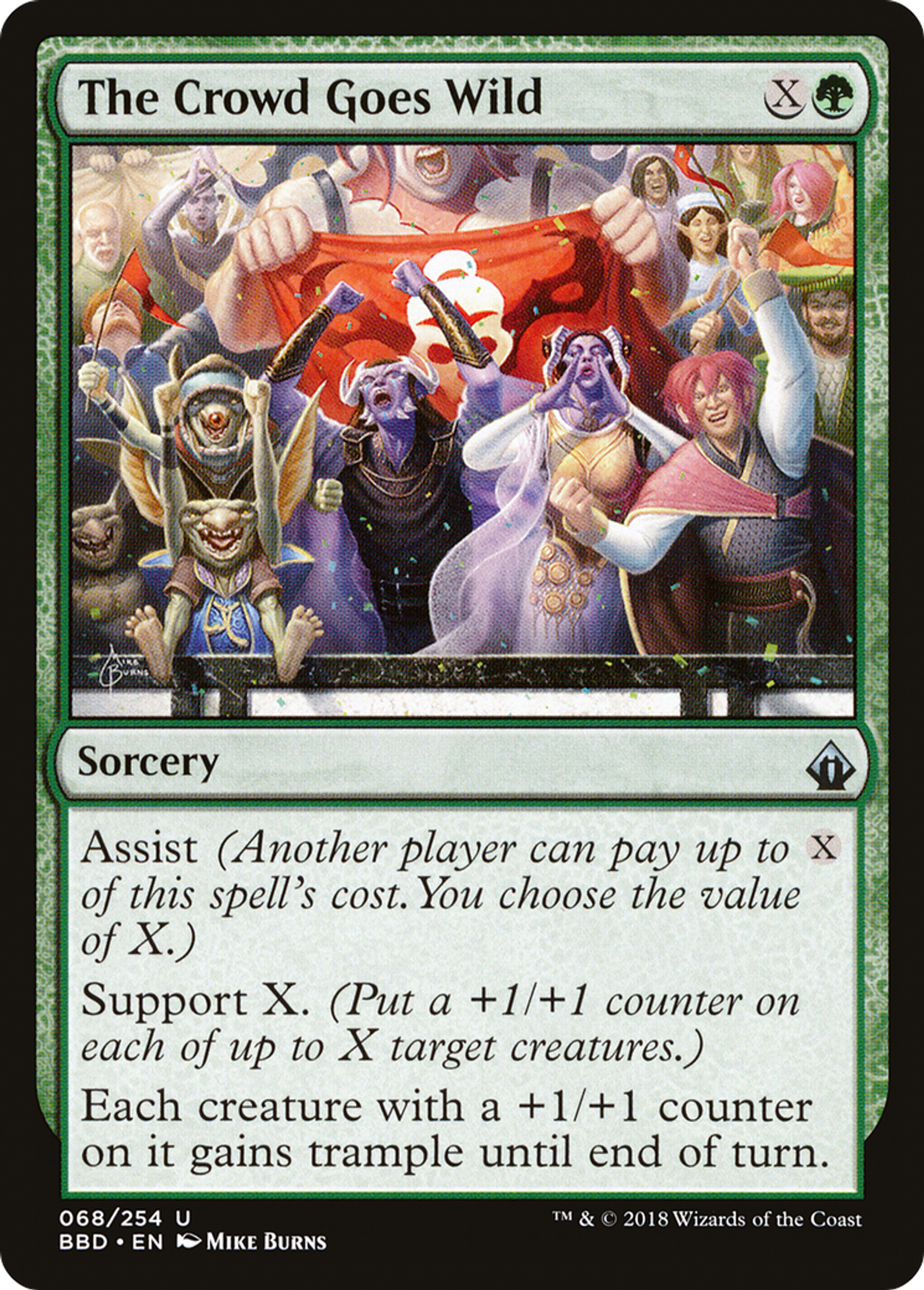 The Crowd Goes Wild — Battlebond — Magic: The Gathering