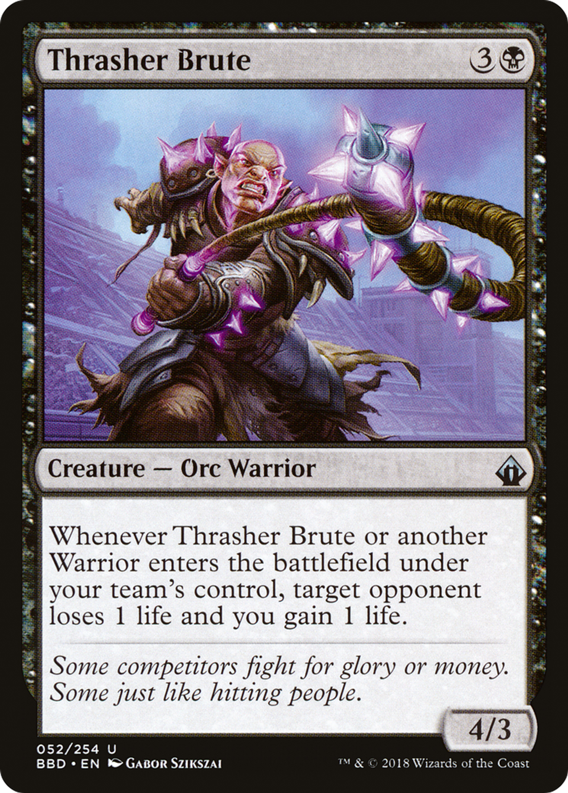 Thrasher Brute — Battlebond — Magic: The Gathering