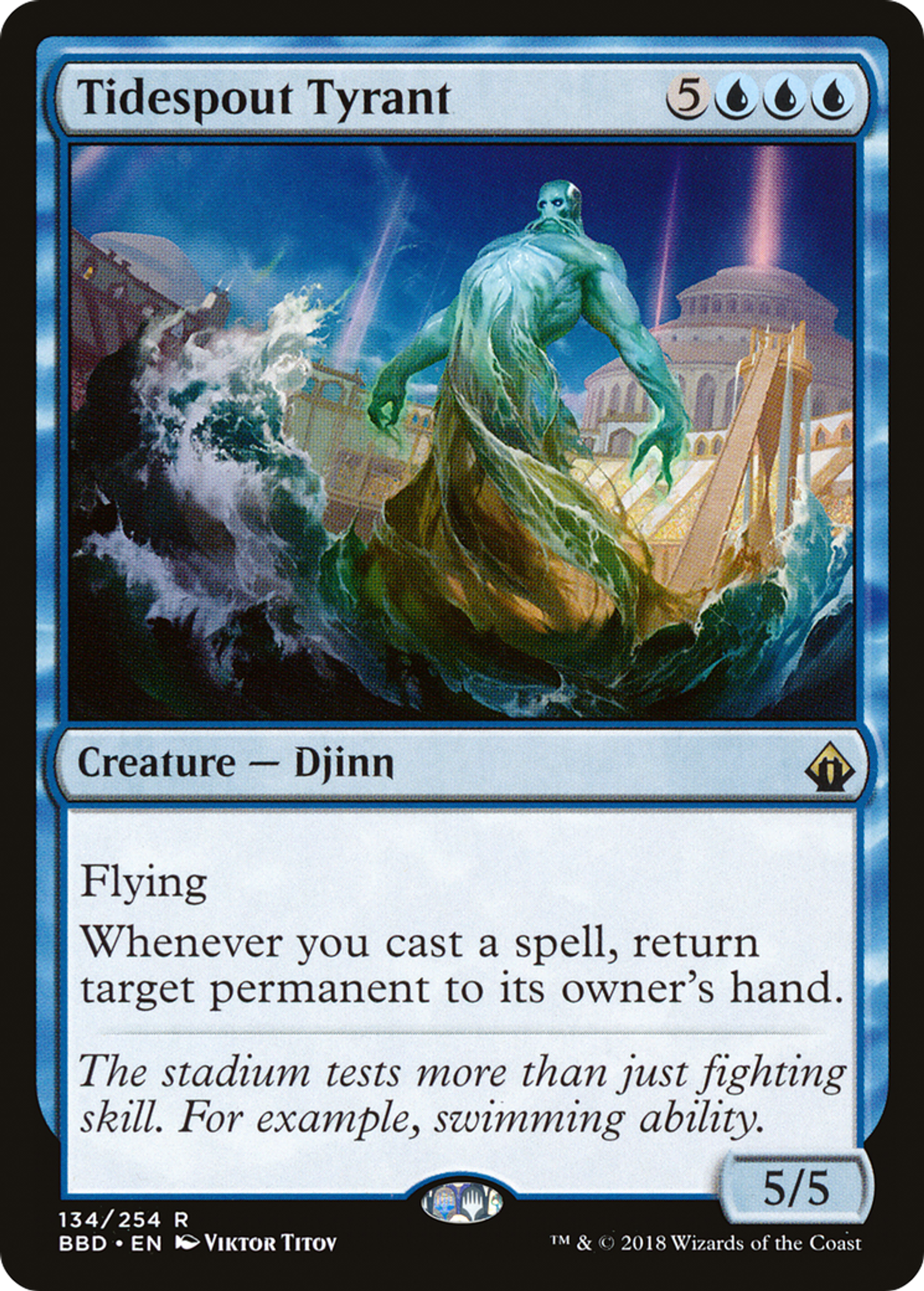 Tidespout Tyrant — Battlebond — Magic: The Gathering