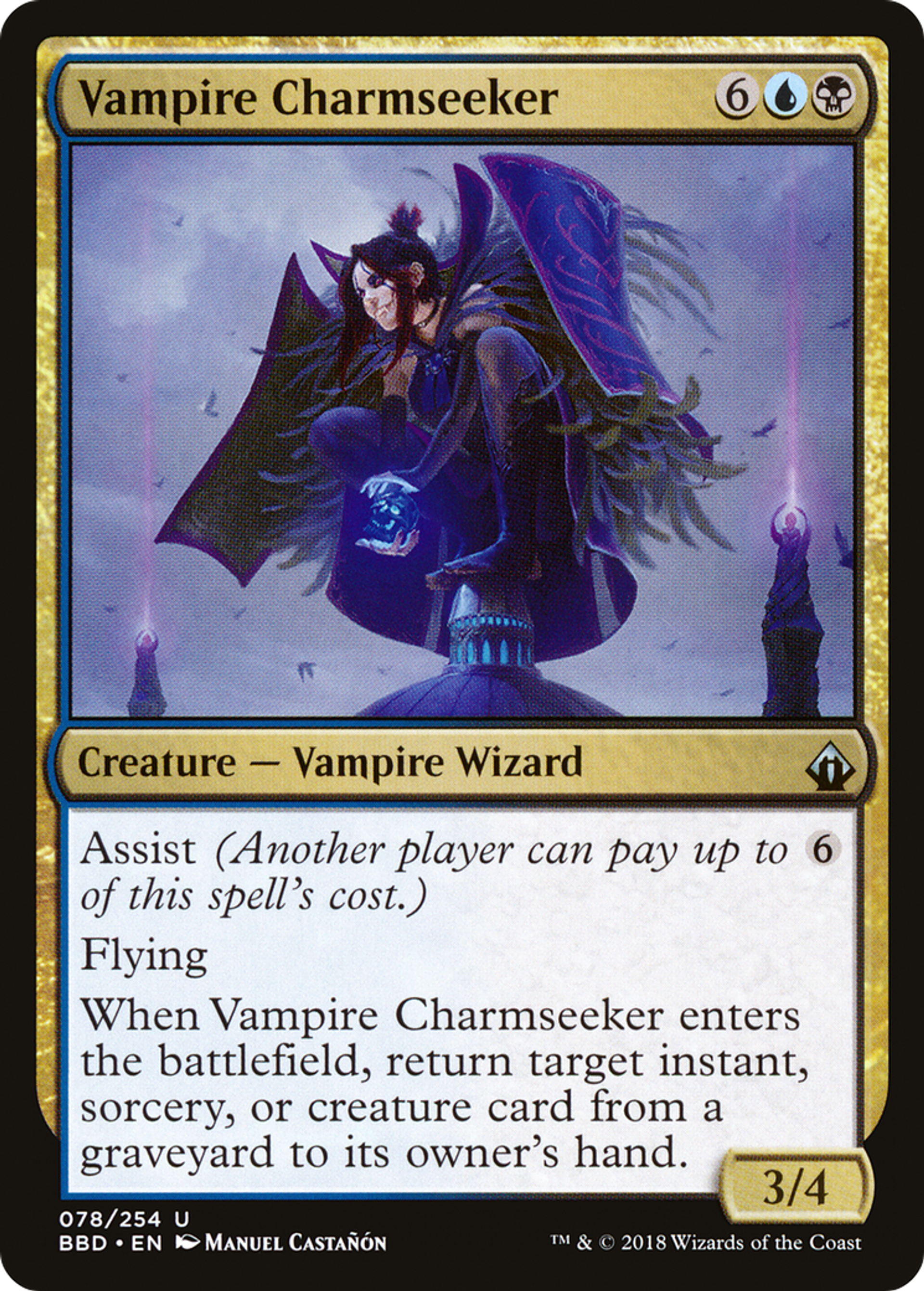Vampire Charmseeker — Battlebond — Magic: The Gathering