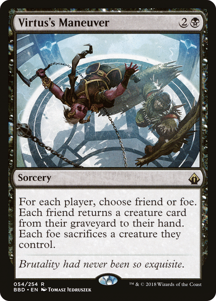 Virtus's Maneuver — Battlebond — Magic: The Gathering