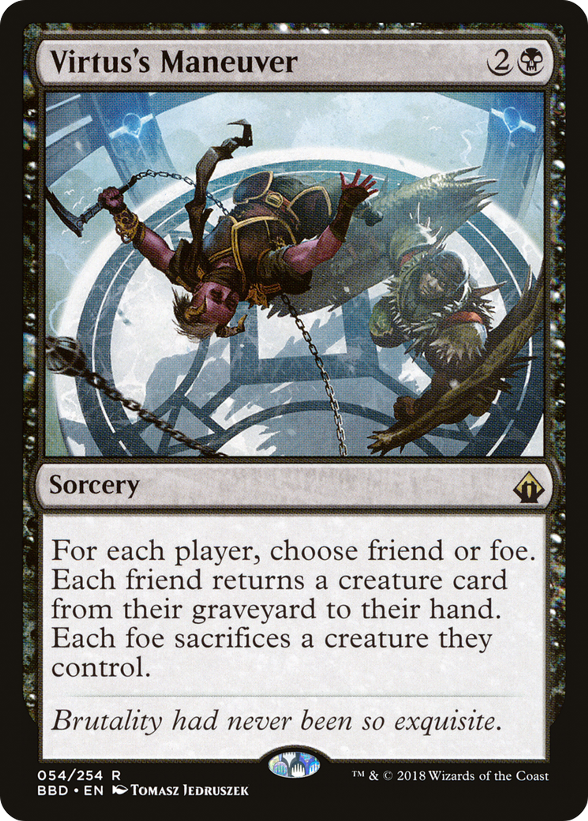 Virtus's Maneuver — Battlebond — Magic: The Gathering