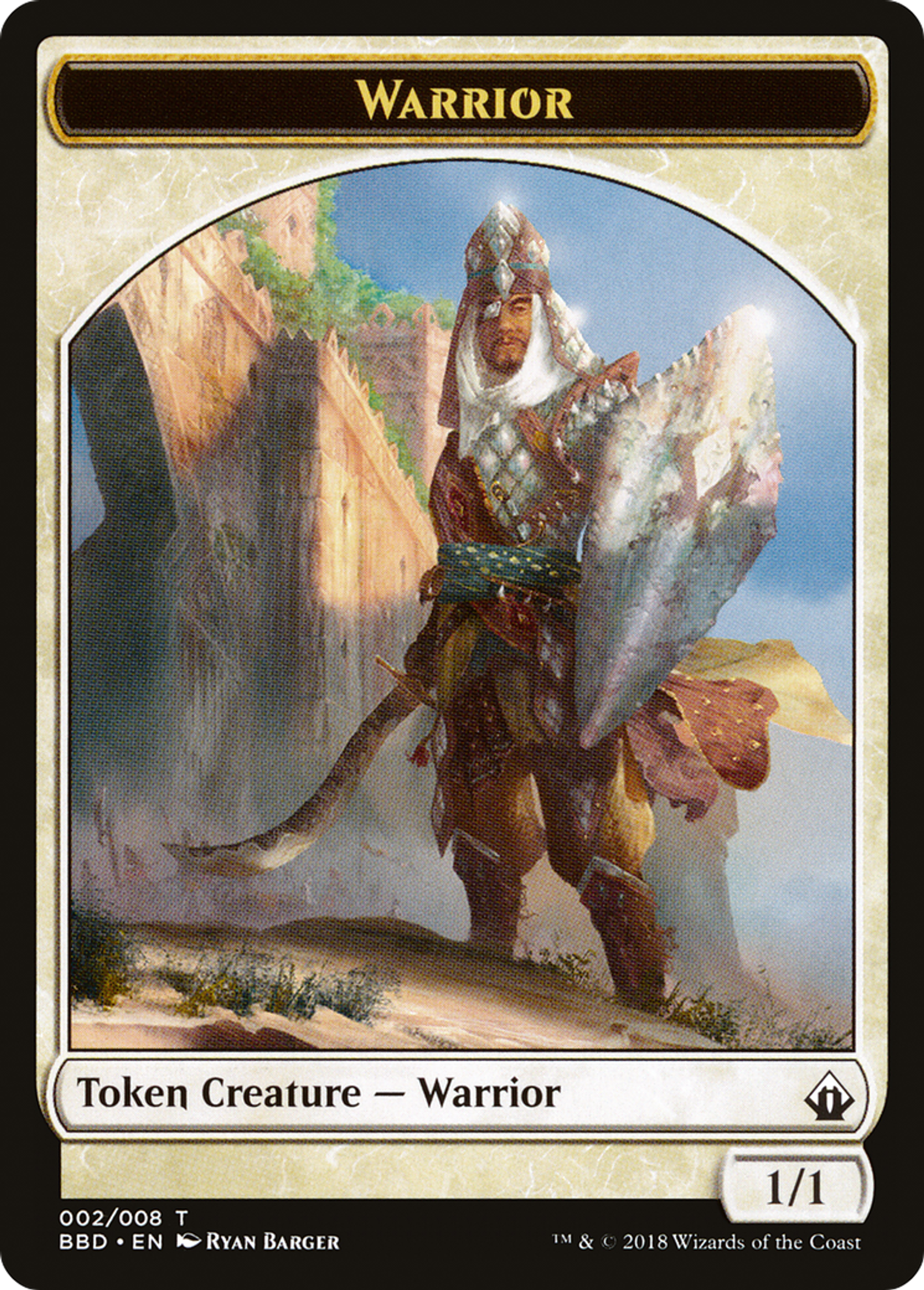 Warrior — Battlebond — Magic: The Gathering