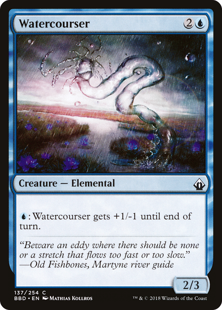 Watercourser — Battlebond — Magic: The Gathering