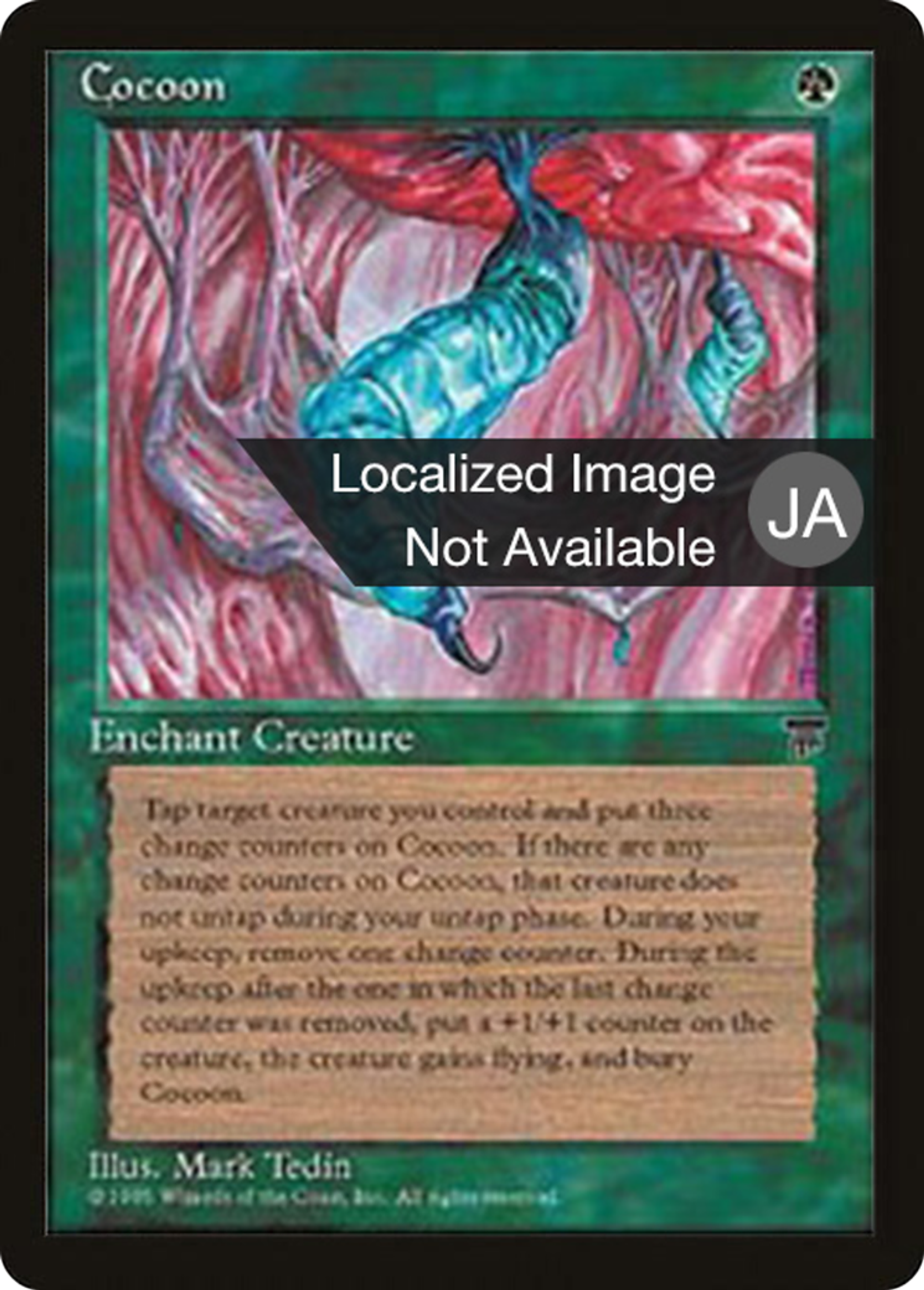 Cocoon — Chronicles Foreign Black Border — Magic: The Gathering