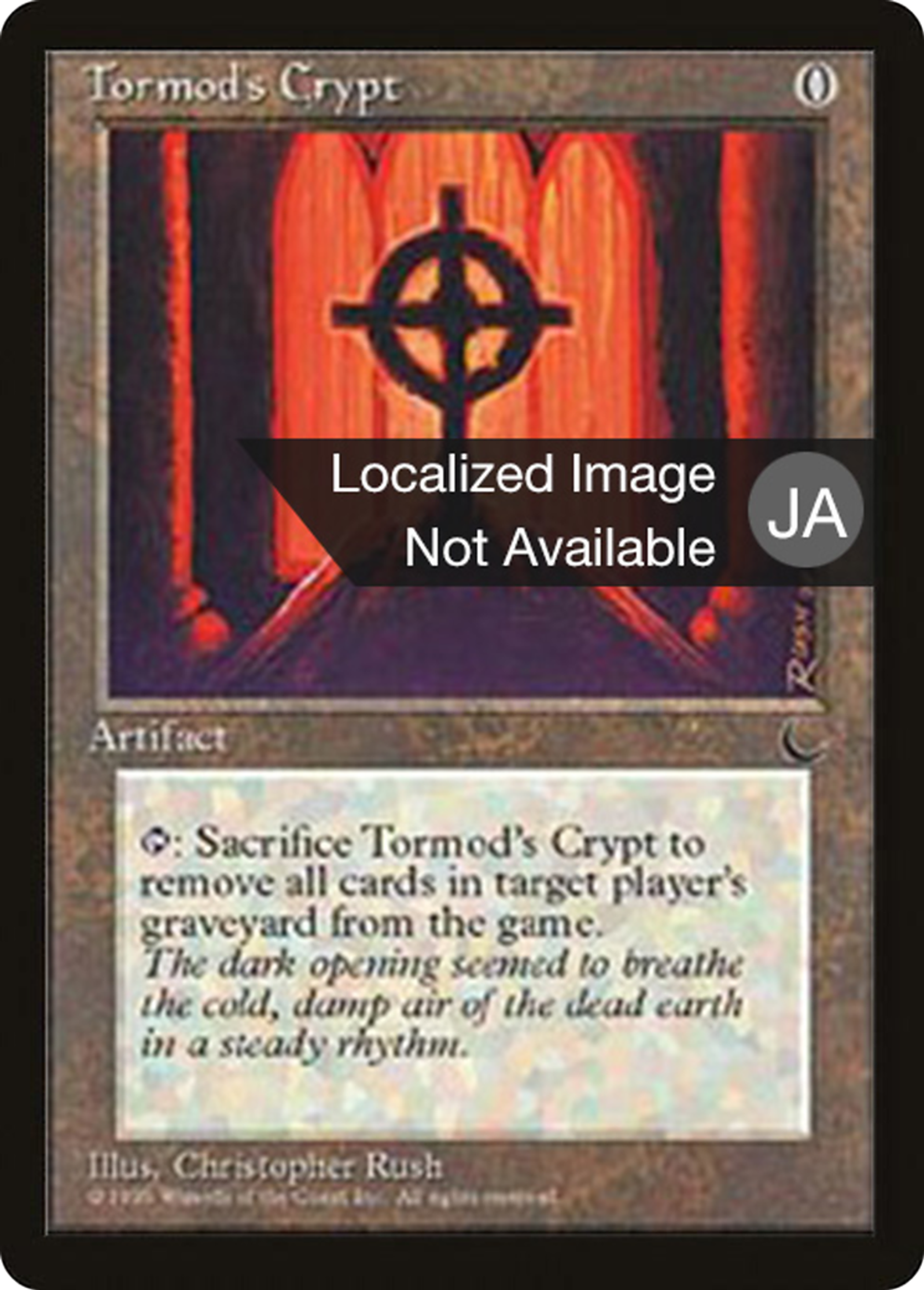 Tormod's Crypt — Chronicles Foreign Black Border — Magic: The Gathering