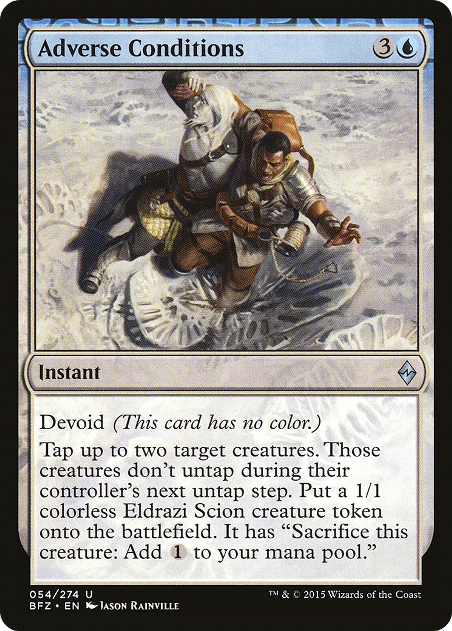 Adverse Conditions — Battle for Zendikar — Magic: The Gathering