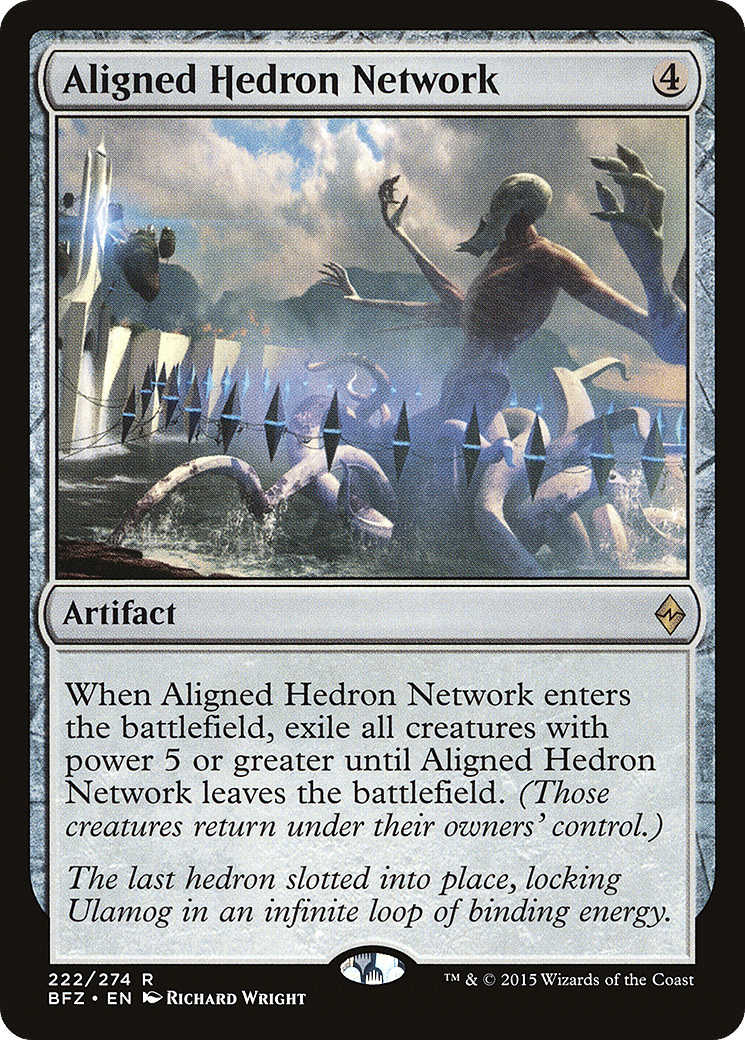 Aligned Hedron Network — Battle for Zendikar — Magic: The Gathering