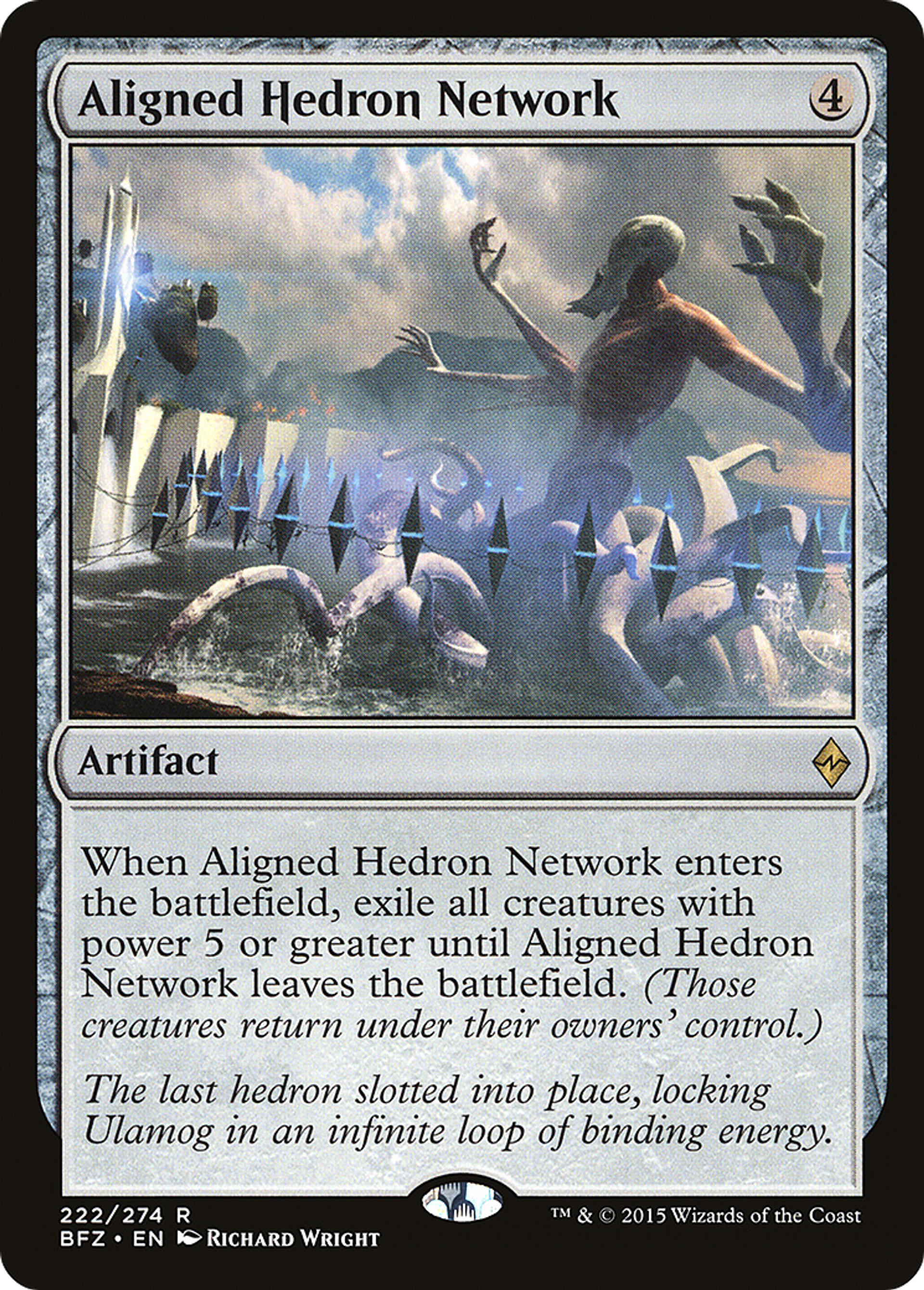 Aligned Hedron Network — Battle for Zendikar — Magic: The Gathering