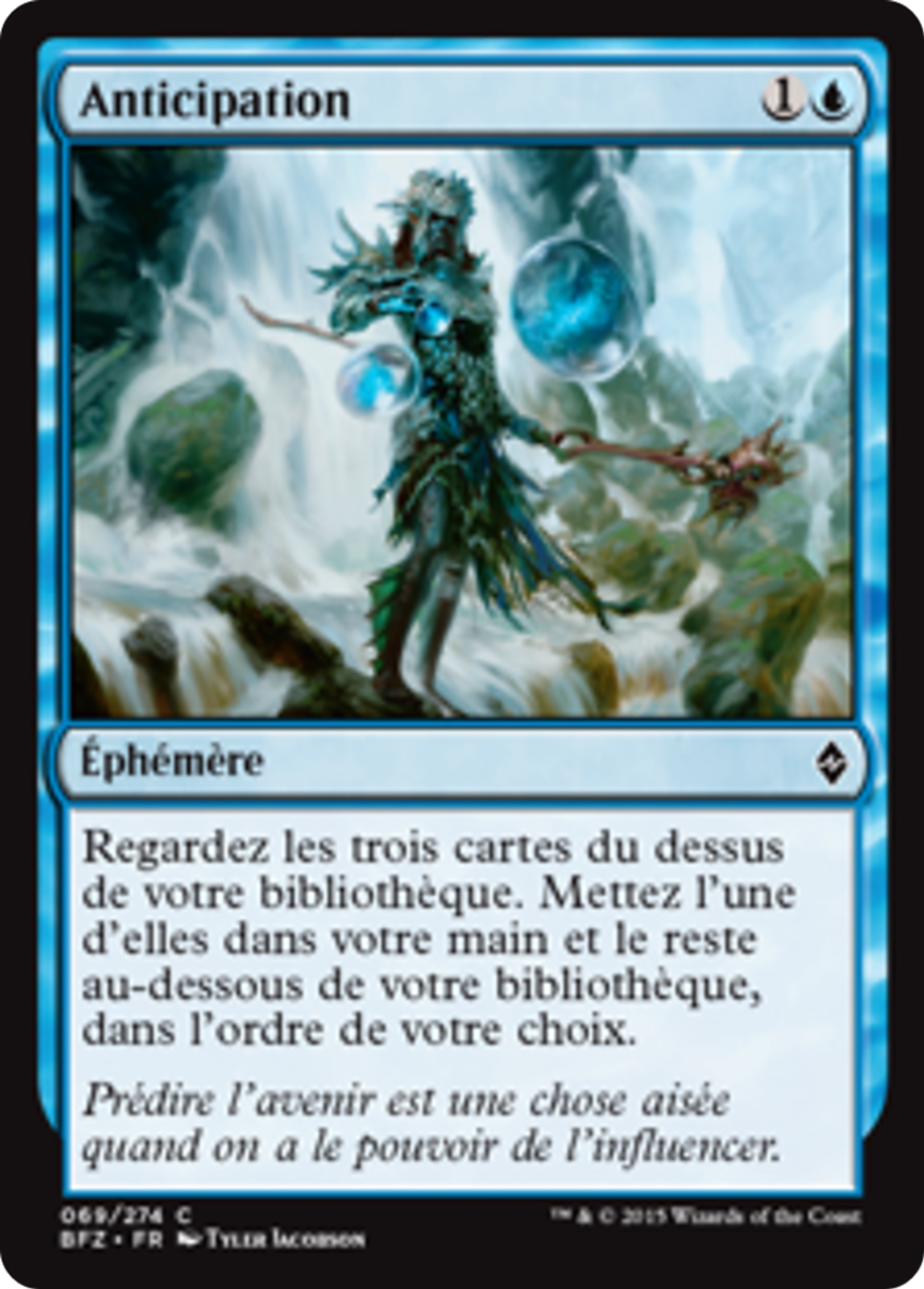 Anticipation — Battle for Zendikar — Magic: The Gathering