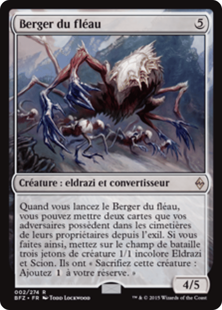 Berger du fléau — Battle for Zendikar — Magic: The Gathering