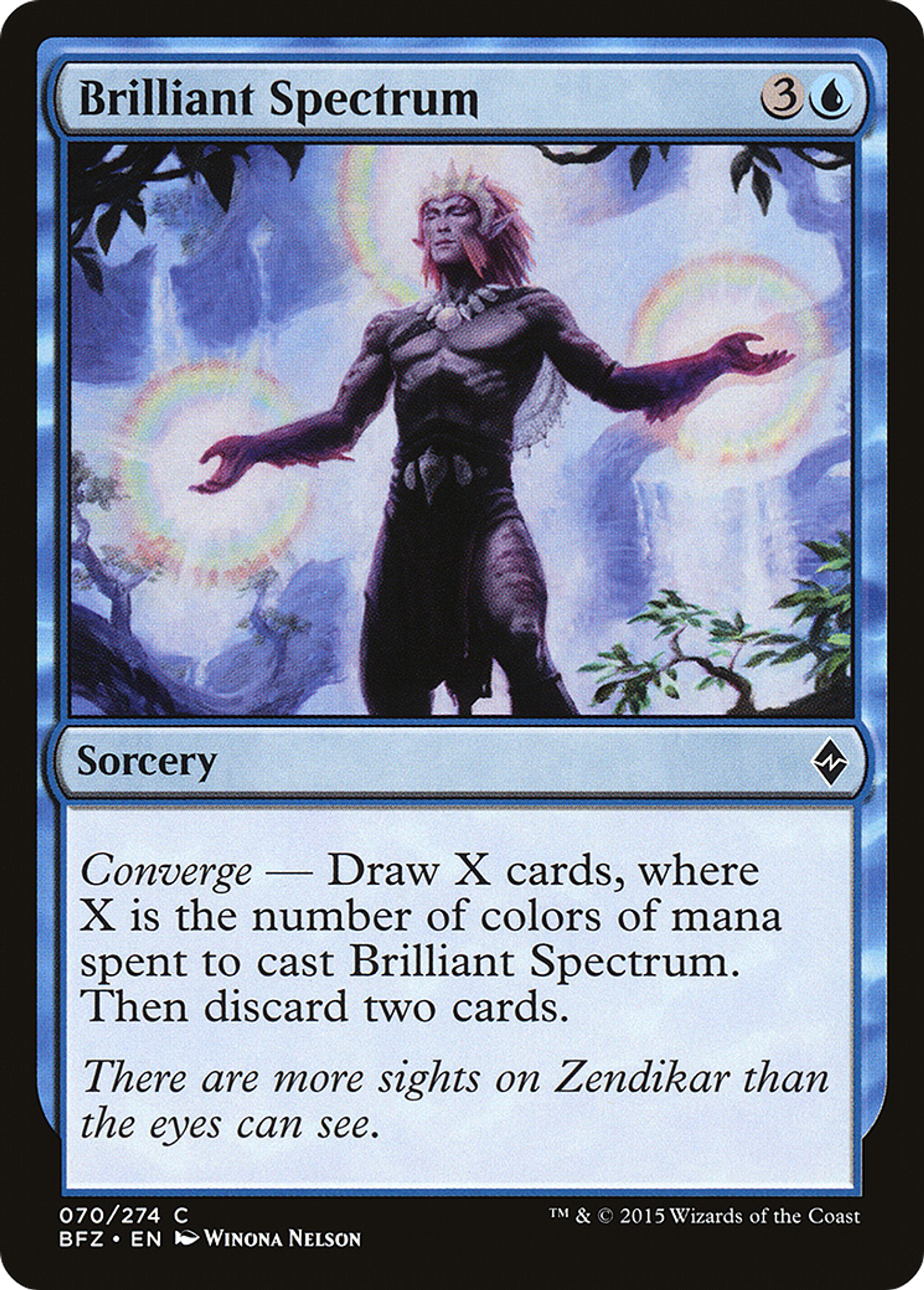 Brilliant Spectrum — Battle for Zendikar — Magic: The Gathering