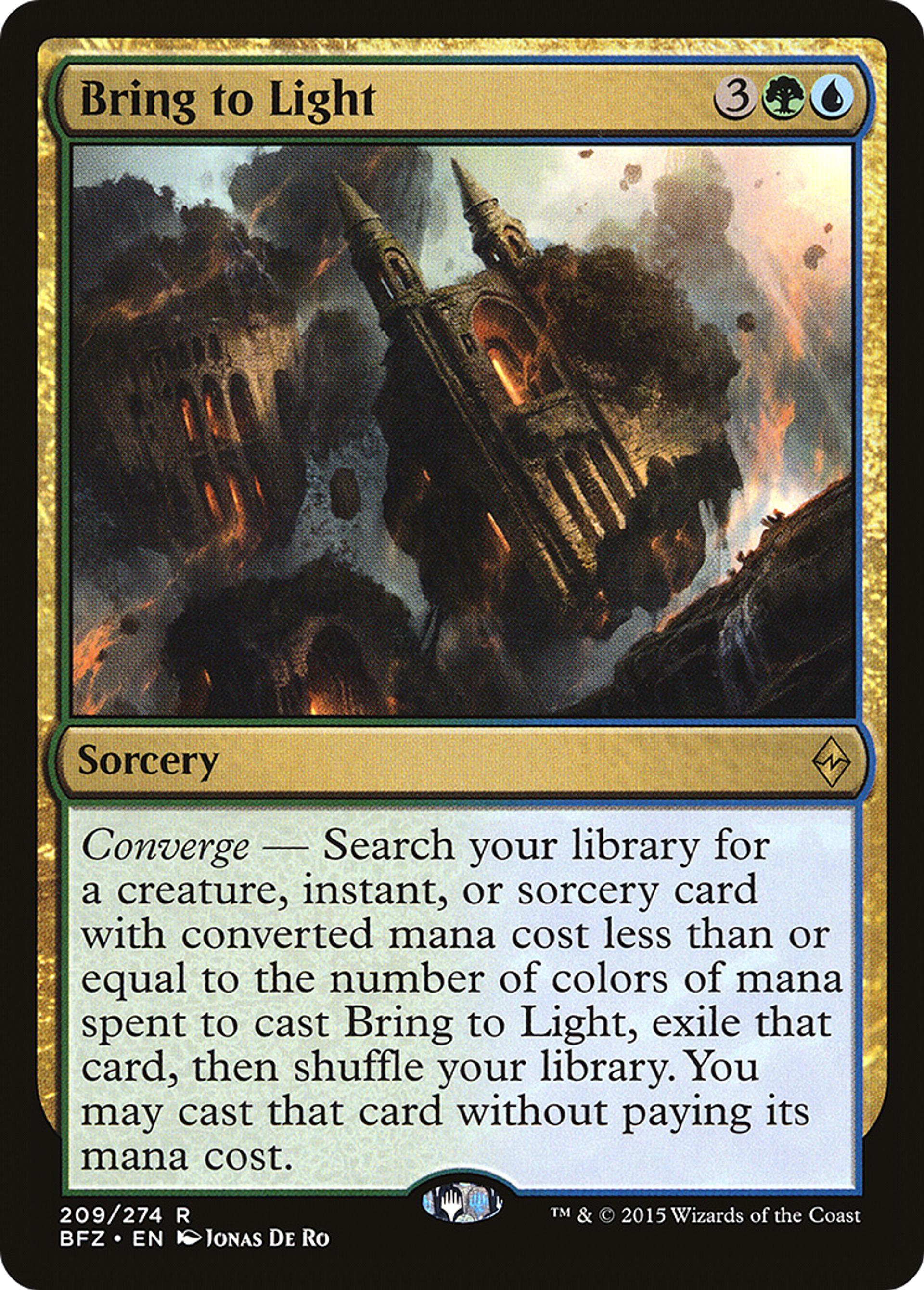 Bring to Light — Battle for Zendikar — Magic: The Gathering