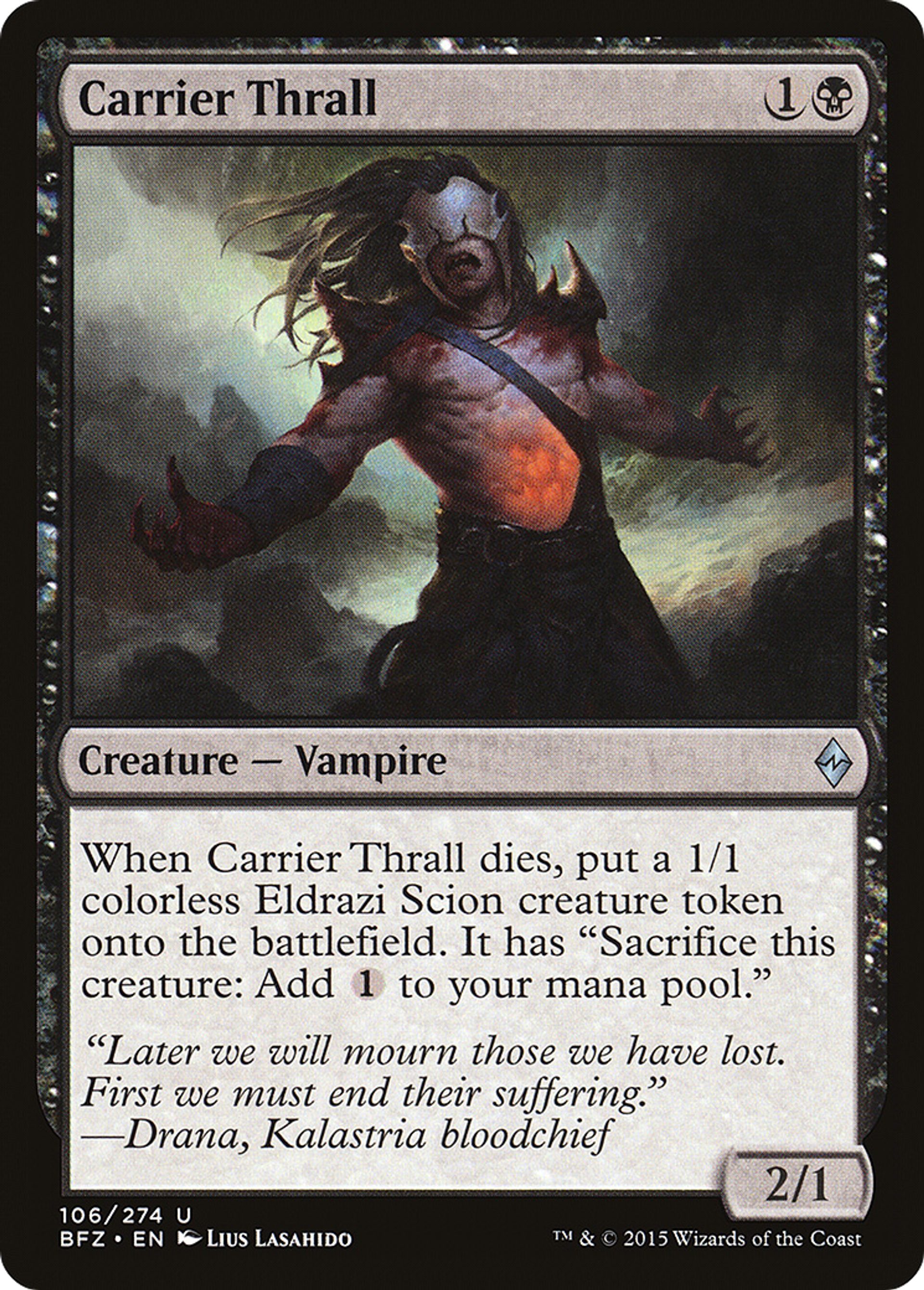 Serviteur propagateur — Battle for Zendikar — Magic: The Gathering