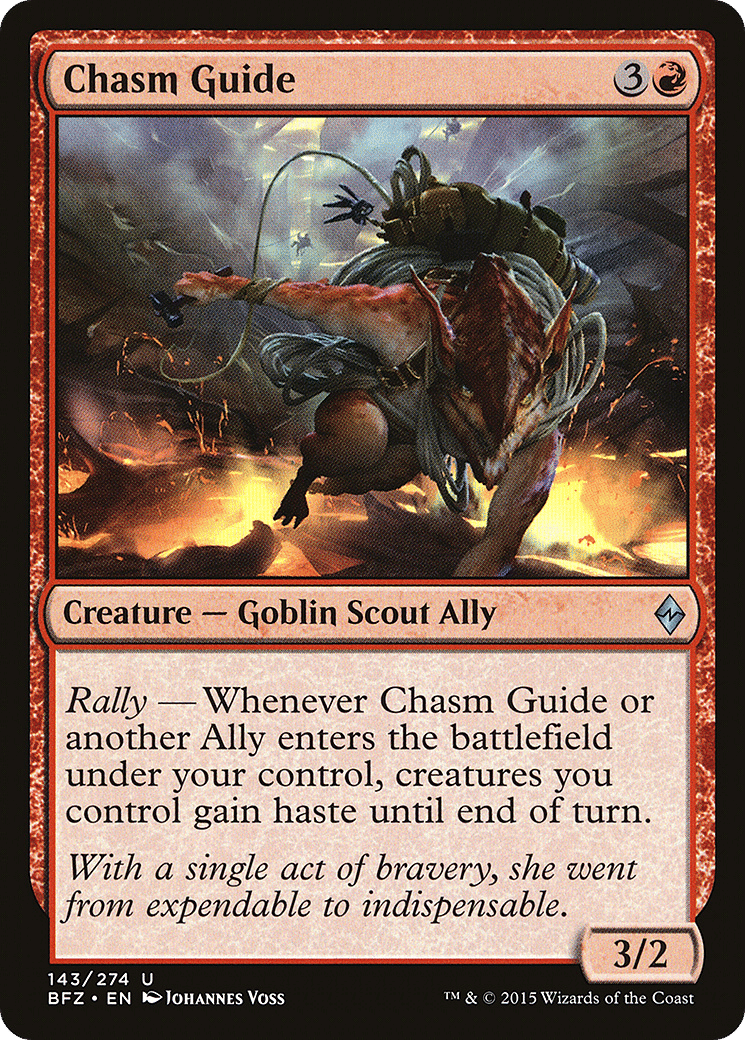 Chasm Guide — Battle for Zendikar — Magic: The Gathering