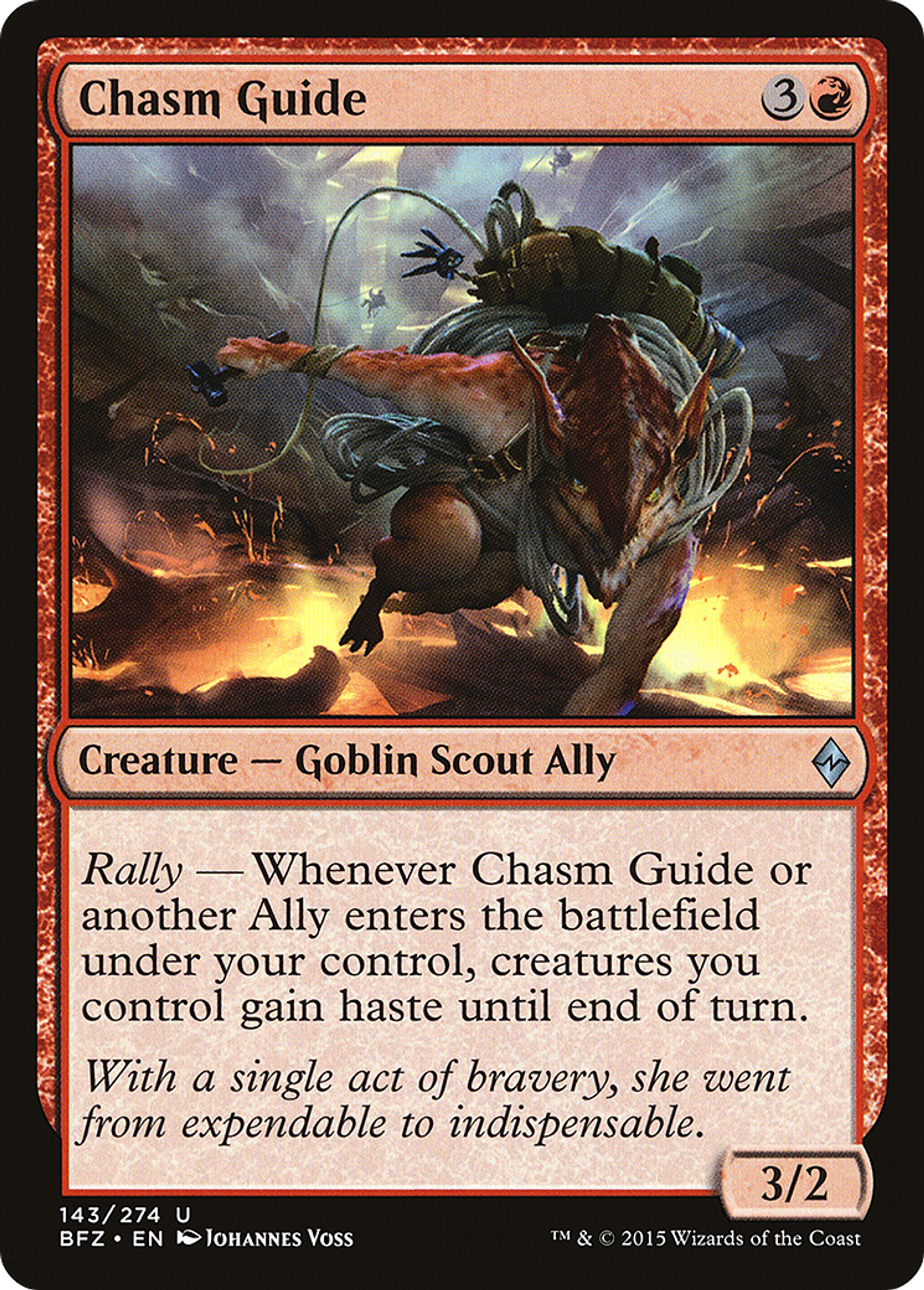 Chasm Guide — Battle for Zendikar — Magic: The Gathering