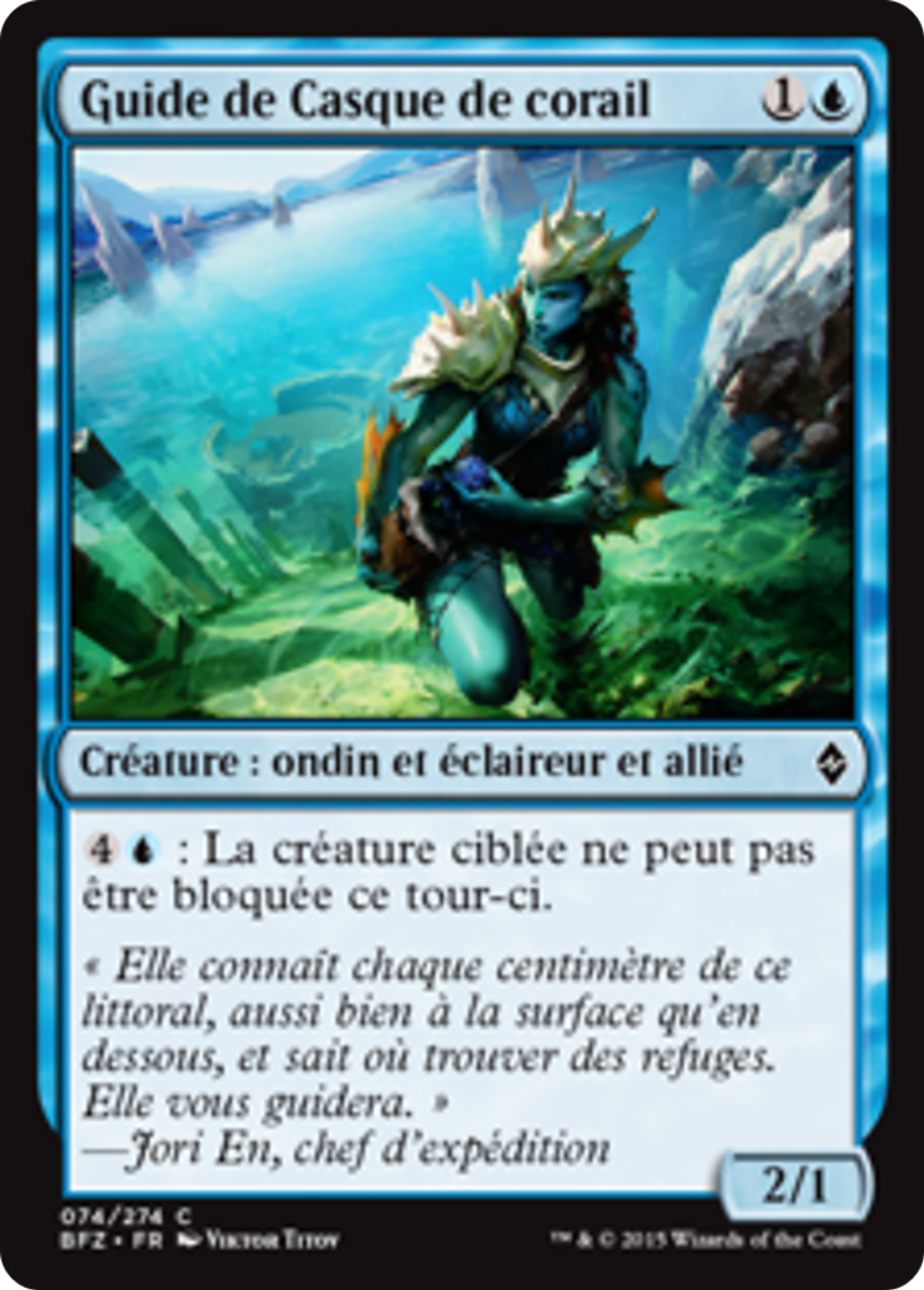 Guide de Casque de corail — Battle for Zendikar — Magic: The Gathering