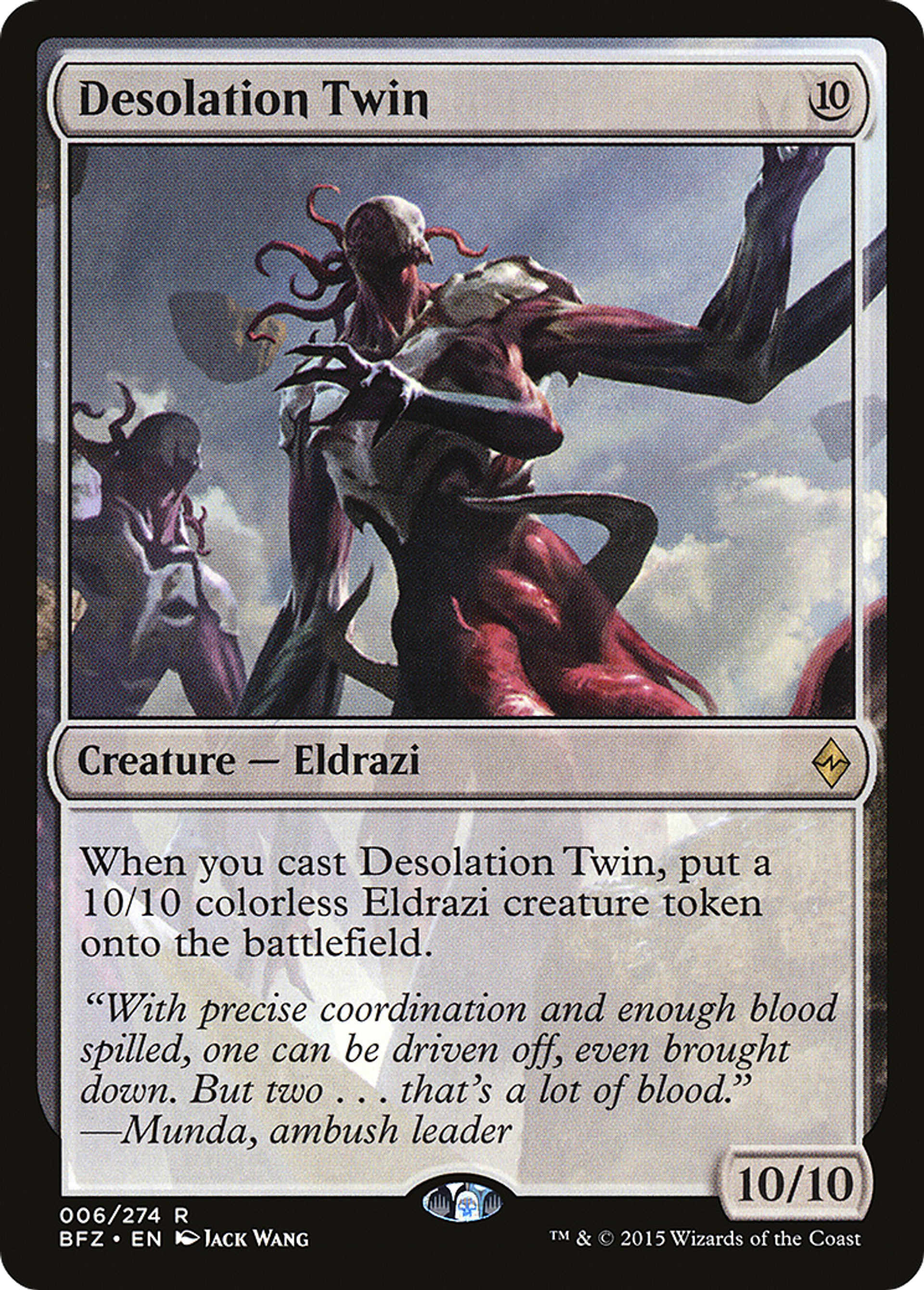 Desolation Twin — Battle for Zendikar — Magic: The Gathering