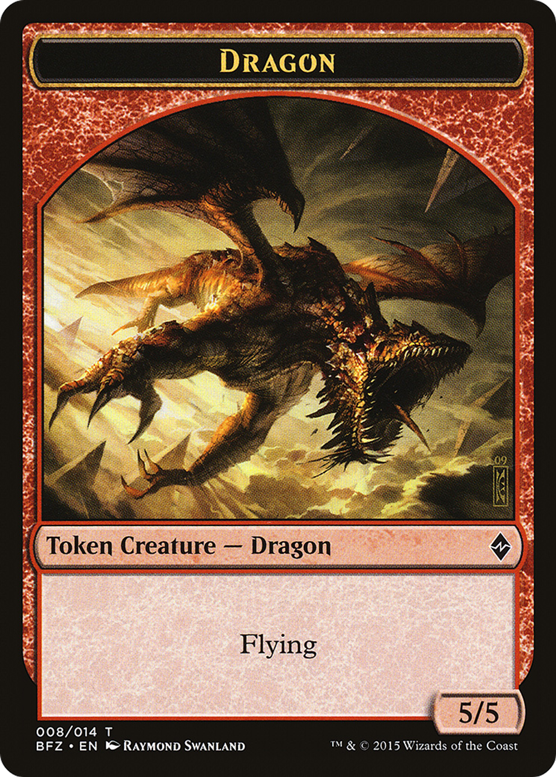 Dragon — Battle for Zendikar — Magic: The Gathering