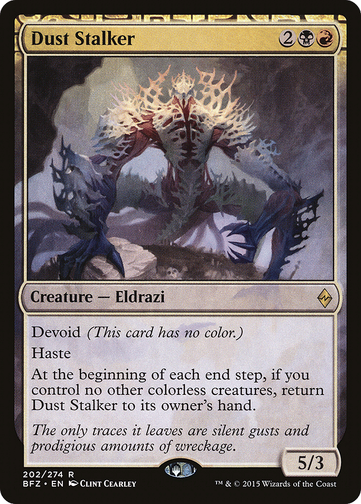 Dust Stalker — Battle for Zendikar — Magic: The Gathering