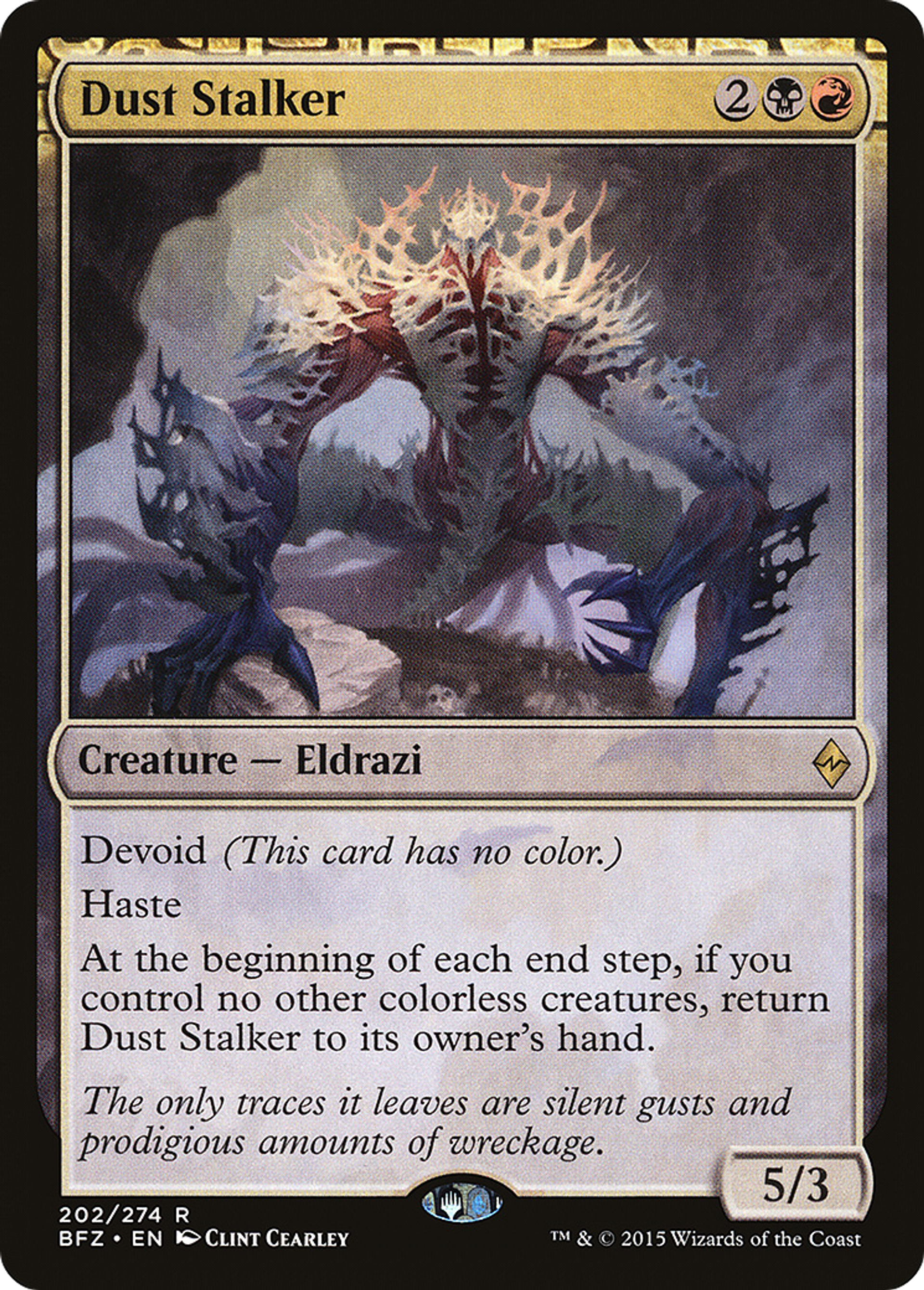 Dust Stalker — Battle for Zendikar — Magic: The Gathering
