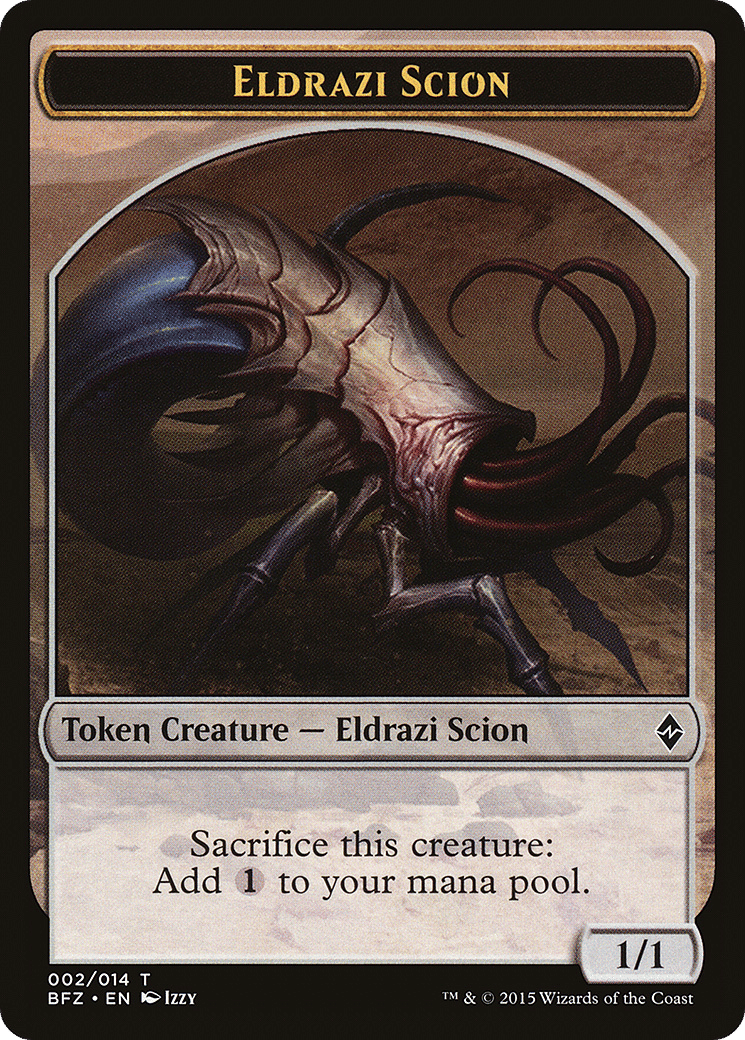 Eldrazi Scion — Battle for Zendikar — Magic: The Gathering