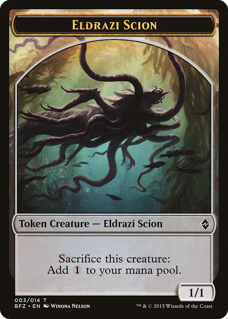 Eldrazi Scion — Battle for Zendikar — Magic: The Gathering