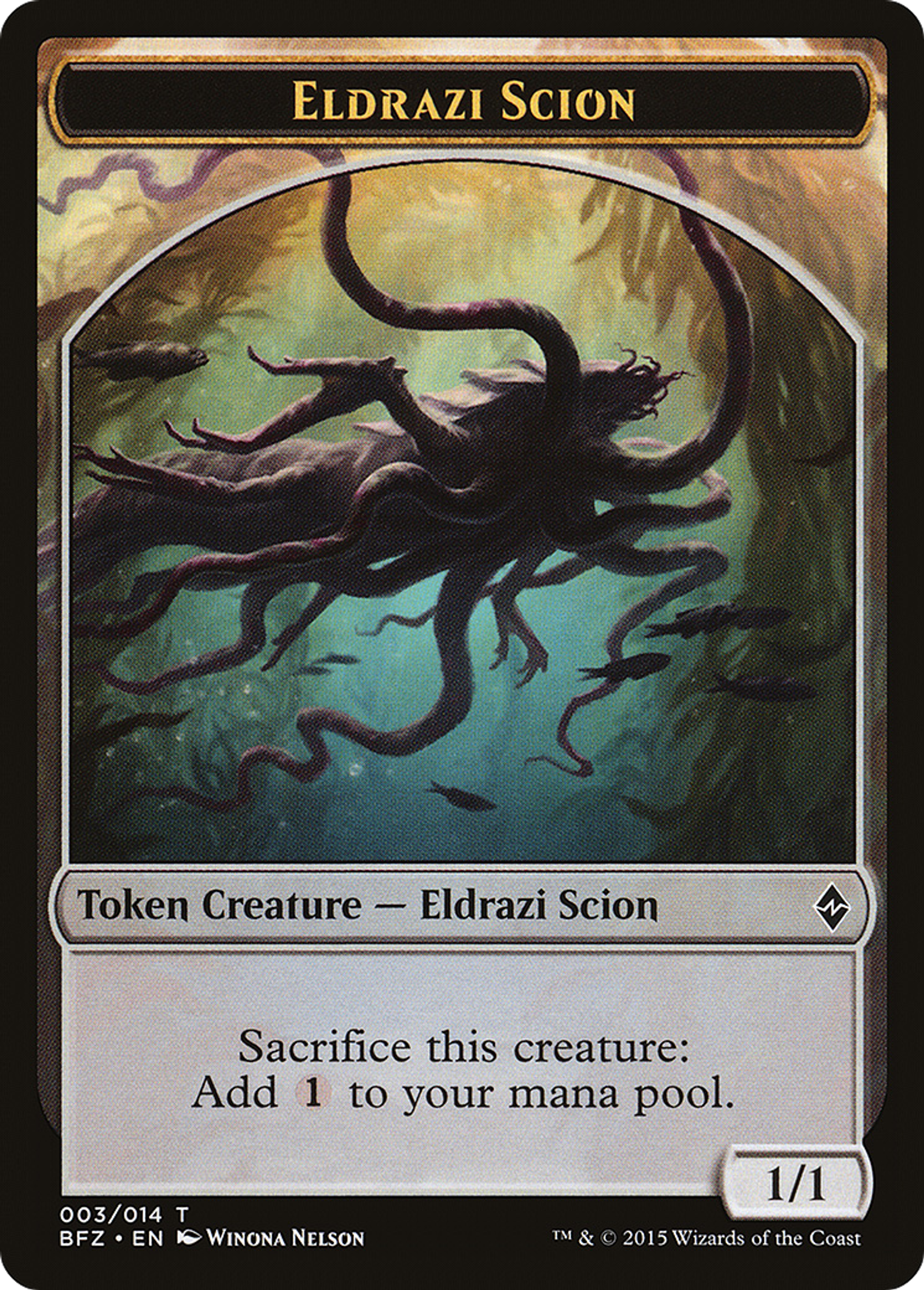 Eldrazi Scion — Battle for Zendikar — Magic: The Gathering