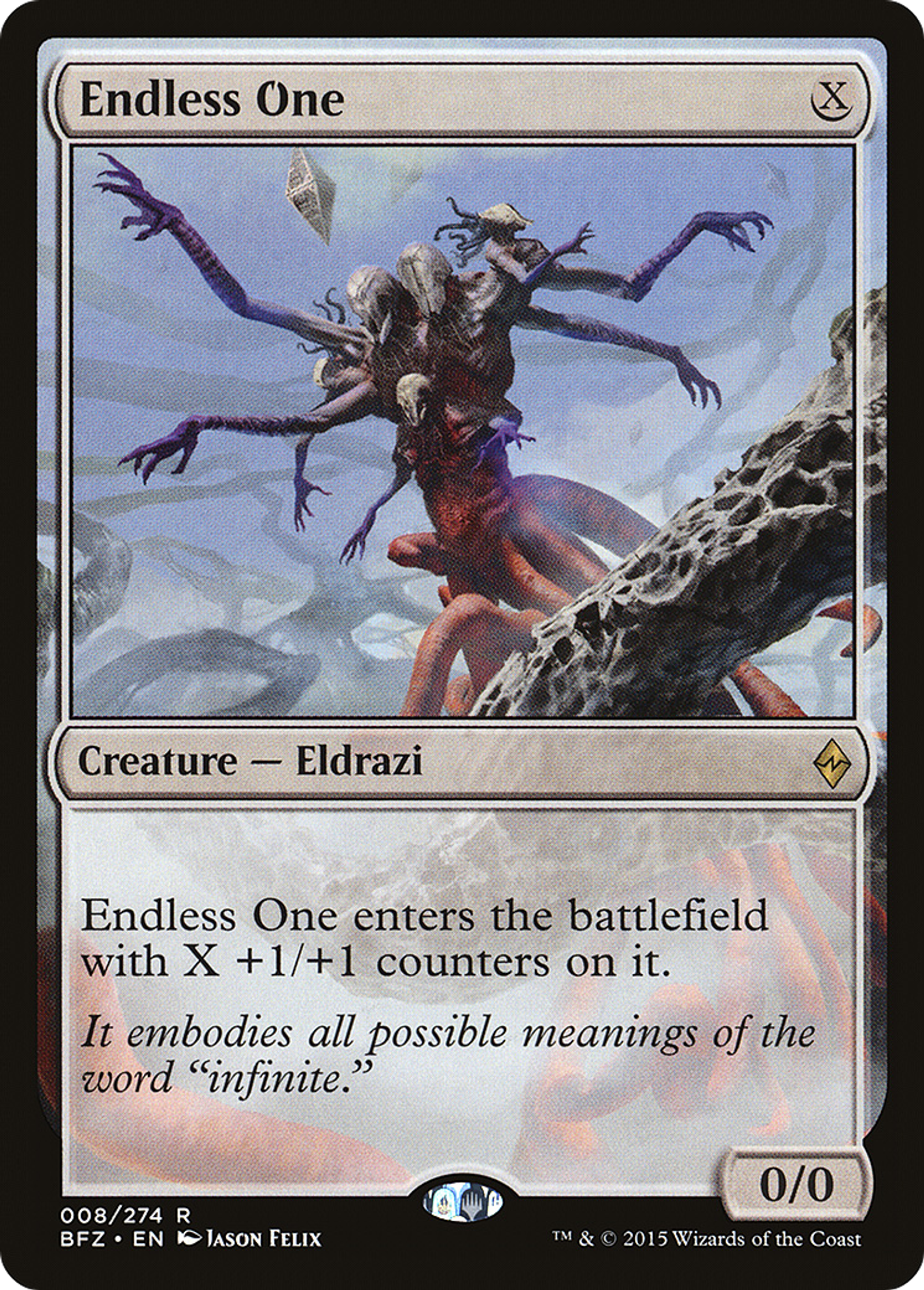 Endless One — Battle for Zendikar — Magic: The Gathering
