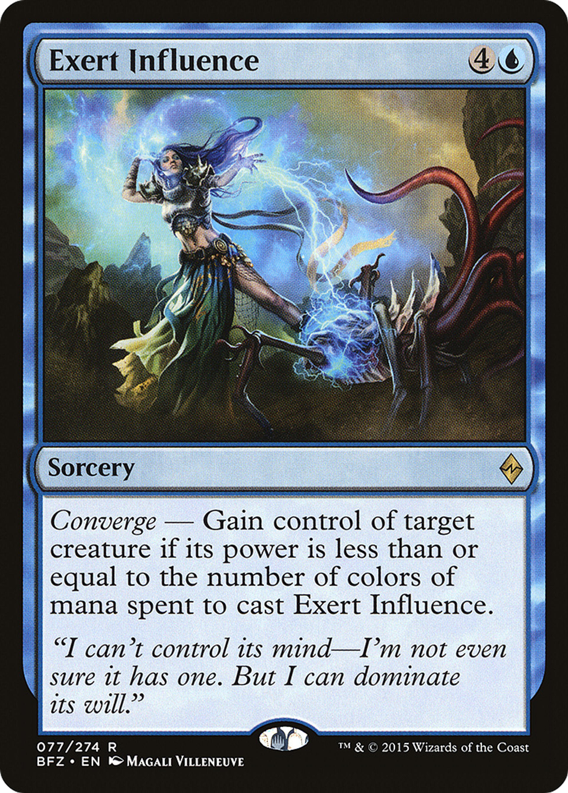 Exert Influence — Battle for Zendikar — Magic: The Gathering
