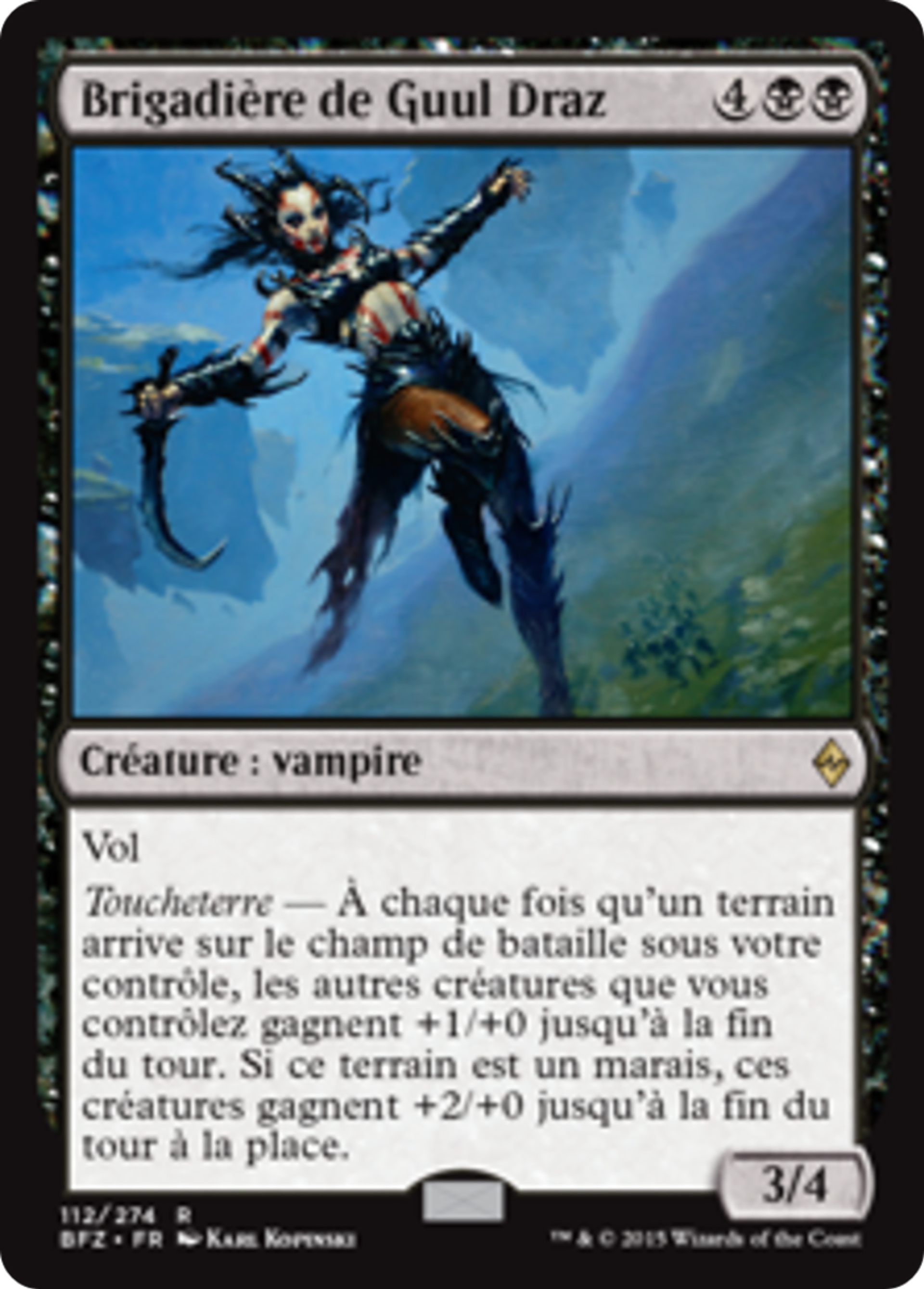 Brigadière de Guul Draz — Battle for Zendikar — Magic: The Gathering