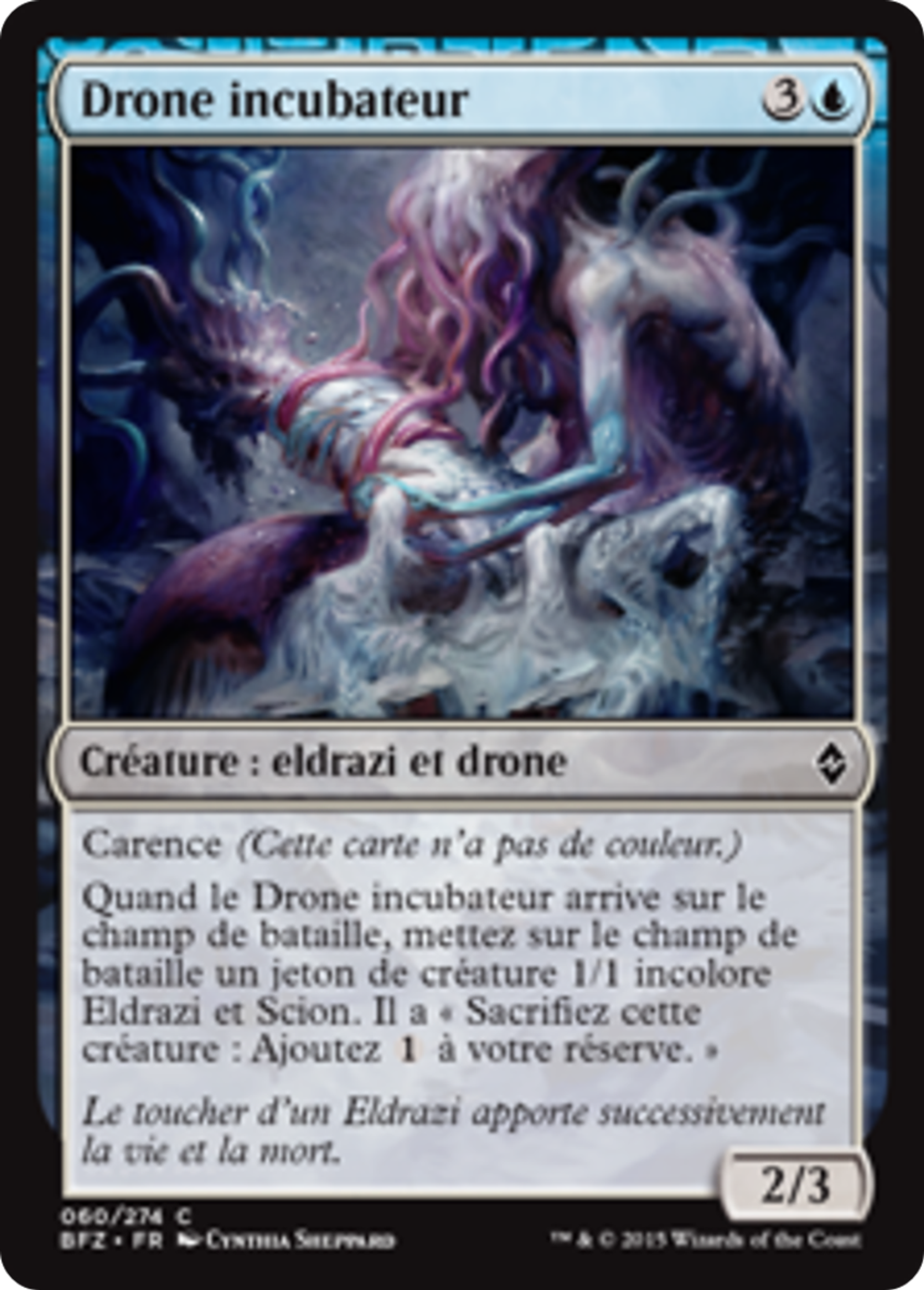 Drone incubateur — Battle for Zendikar — Magic: The Gathering