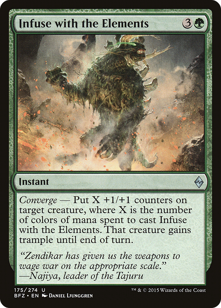 Imprégnation élémentaire — Battle for Zendikar — Magic: The Gathering