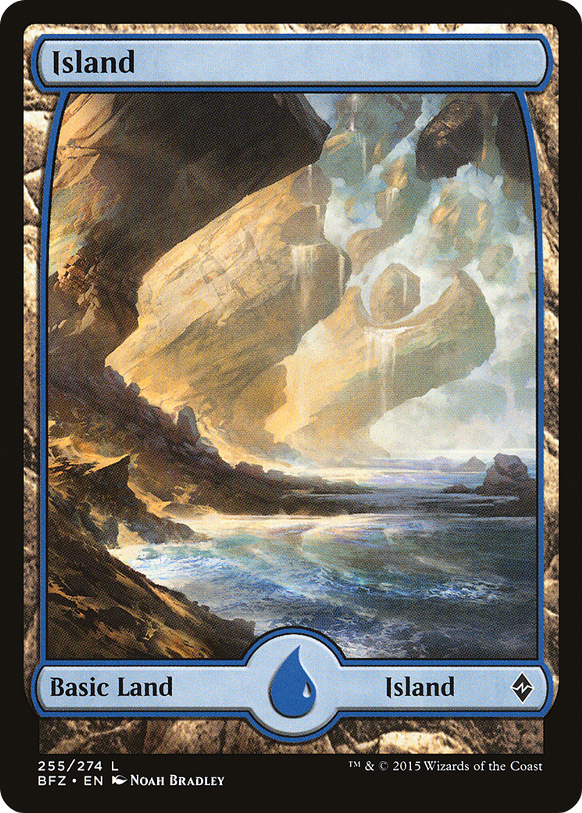 Island — Battle for Zendikar — Magic: The Gathering