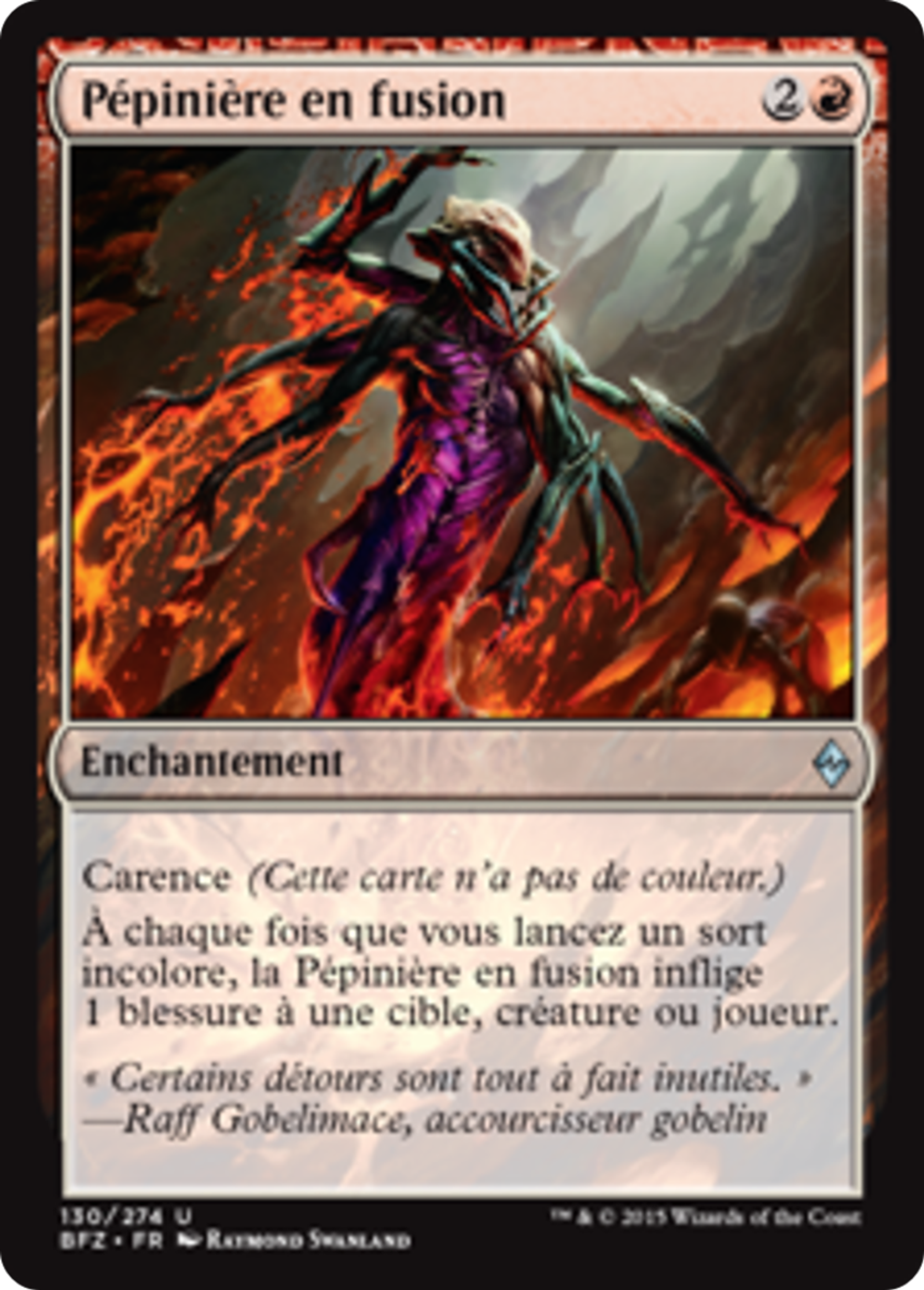 Pépinière en fusion — Battle for Zendikar — Magic: The Gathering
