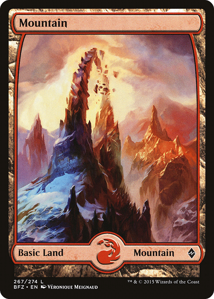 Montagne — Battle for Zendikar — Magic: The Gathering