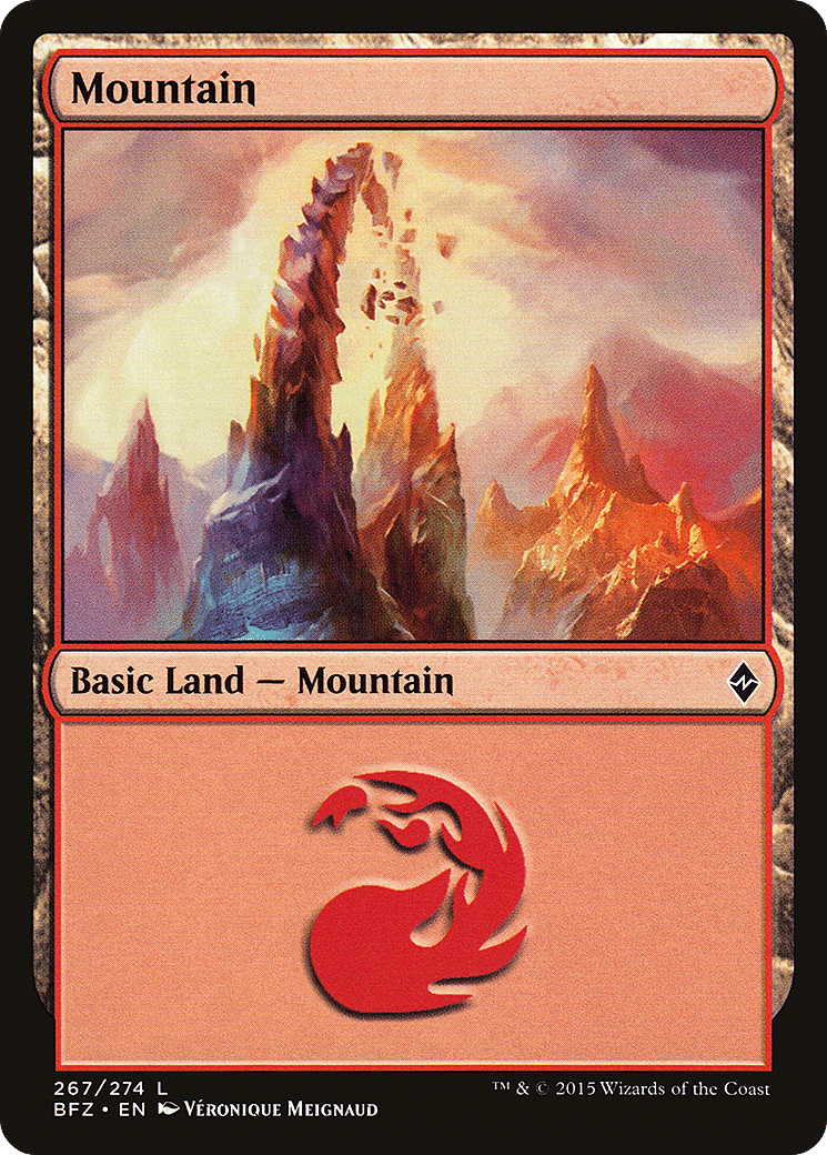 Montagne — Battle for Zendikar — Magic: The Gathering