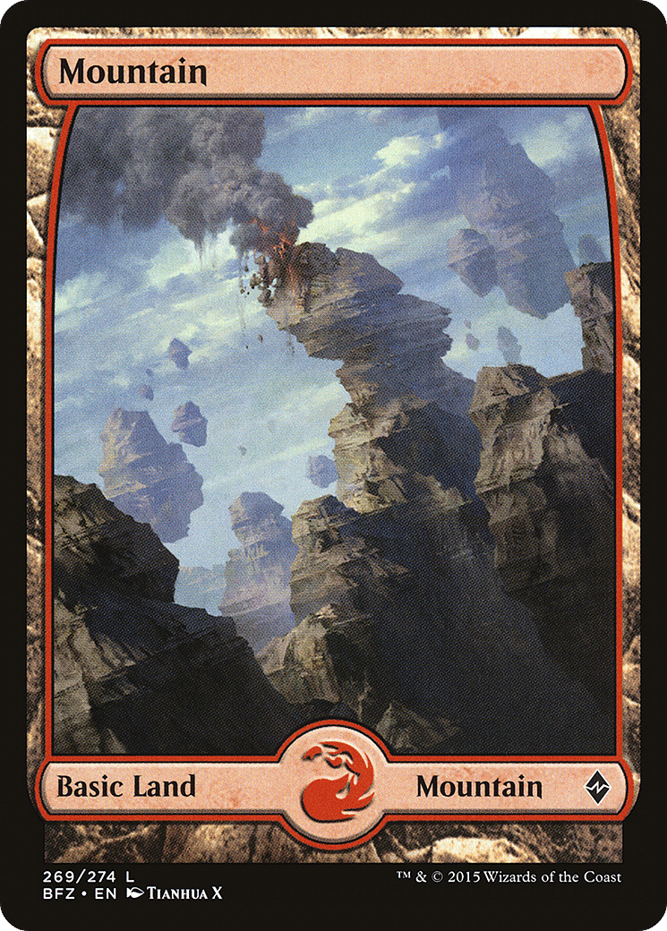Montagne — Battle for Zendikar — Magic: The Gathering