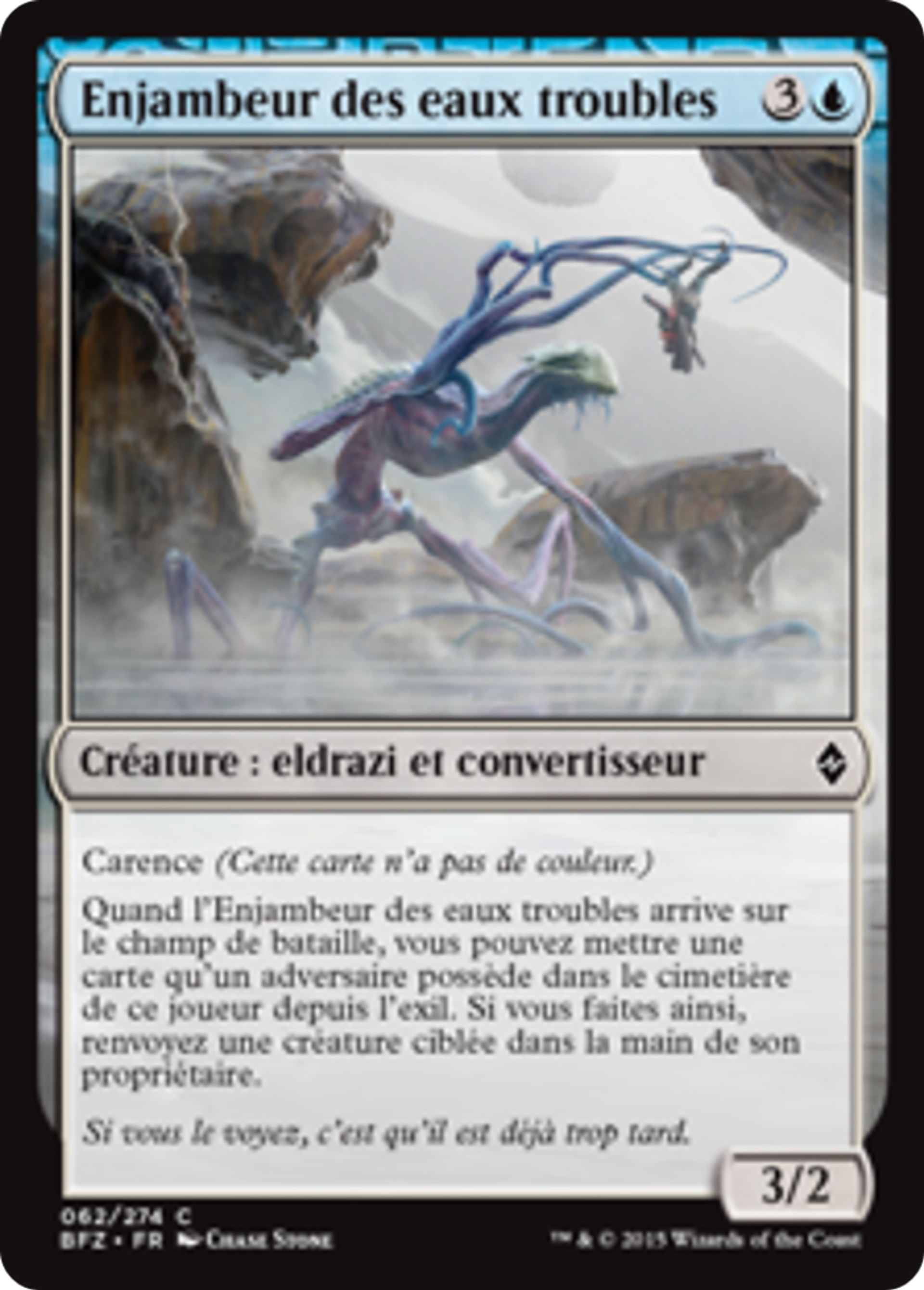 Enjambeur des eaux troubles — Battle for Zendikar — Magic: The Gathering