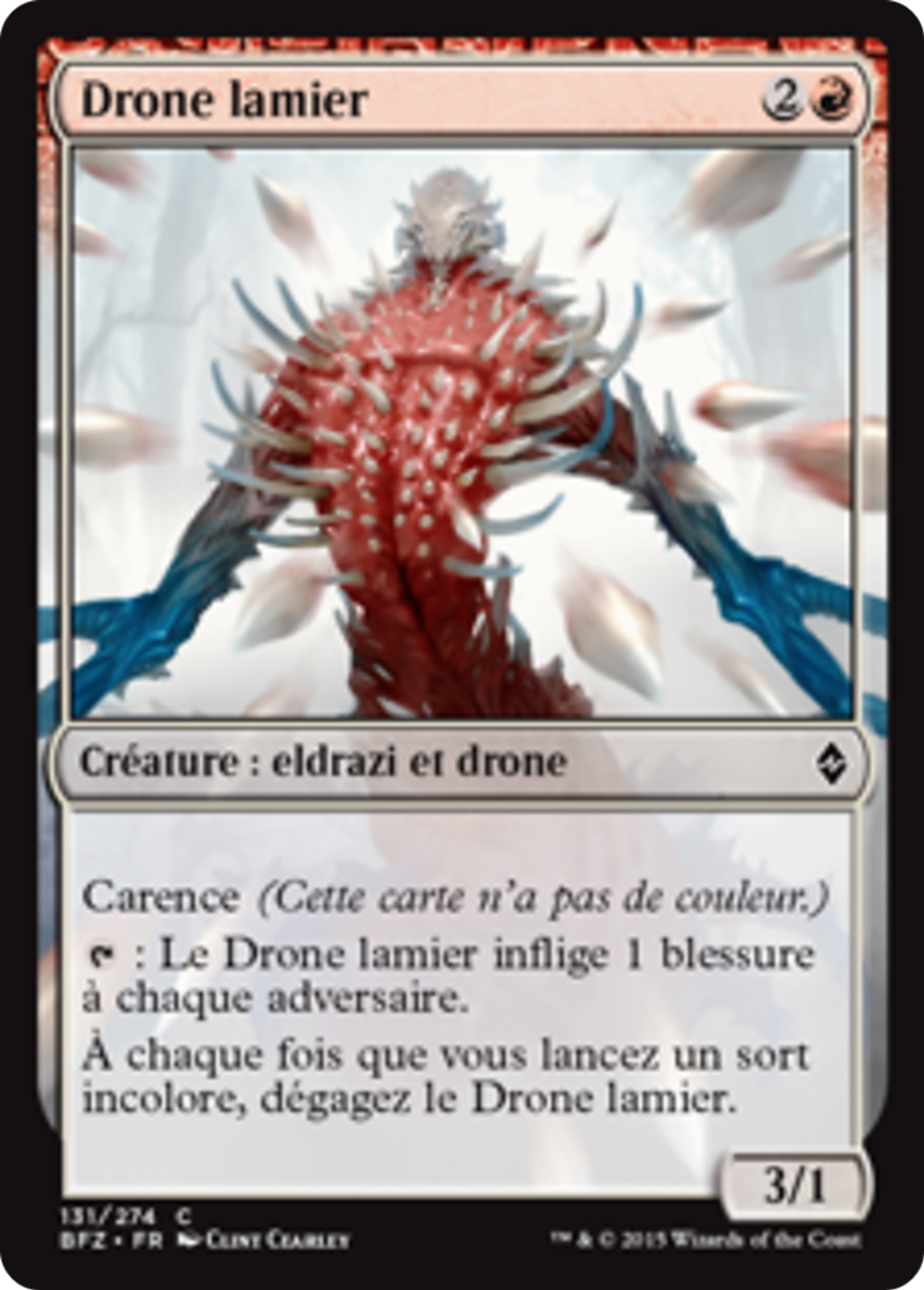 Drone lamier — Battle for Zendikar — Magic: The Gathering